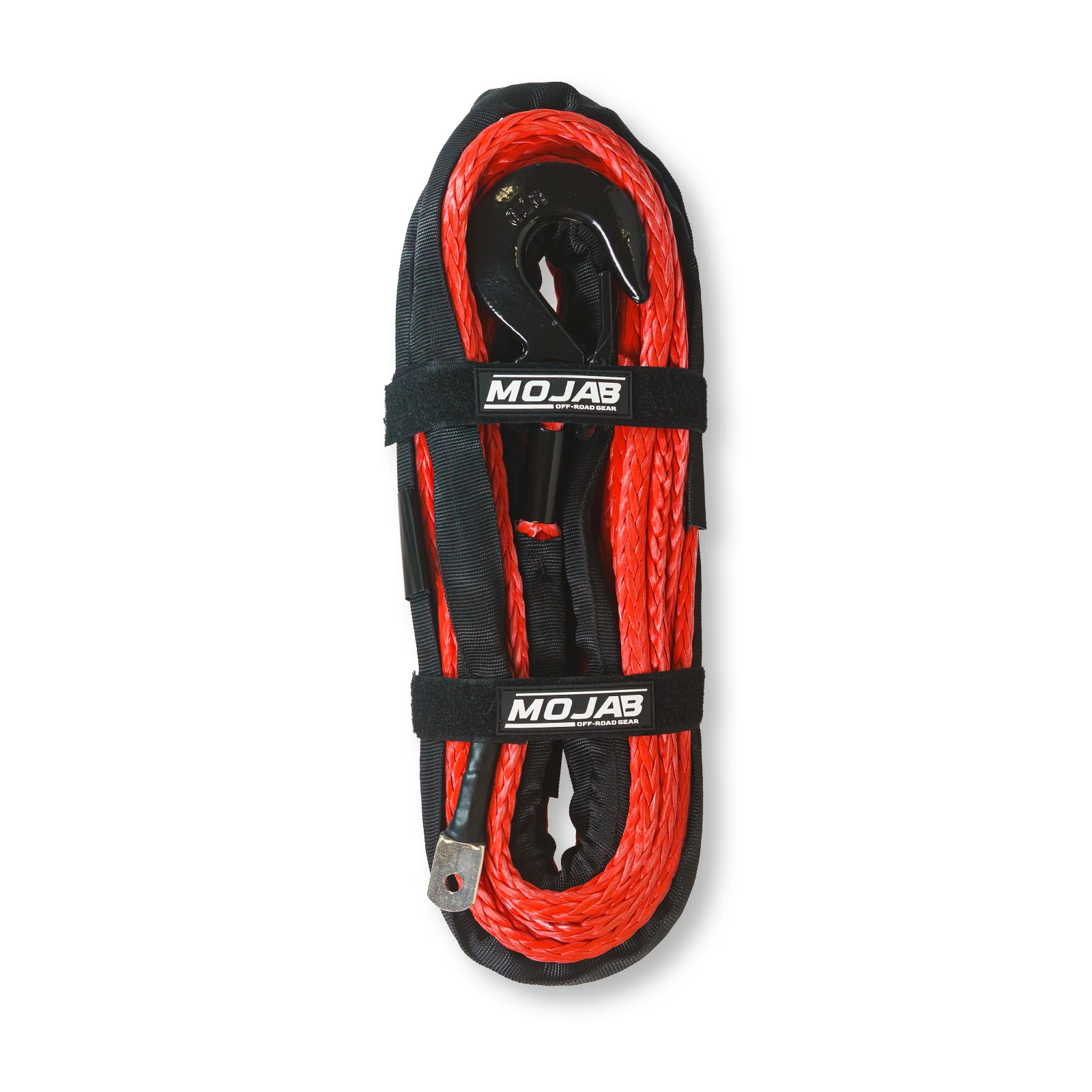 Synthetic Winch Rope - 1/2'' x 78 FT. with Forged Hook - Image 2