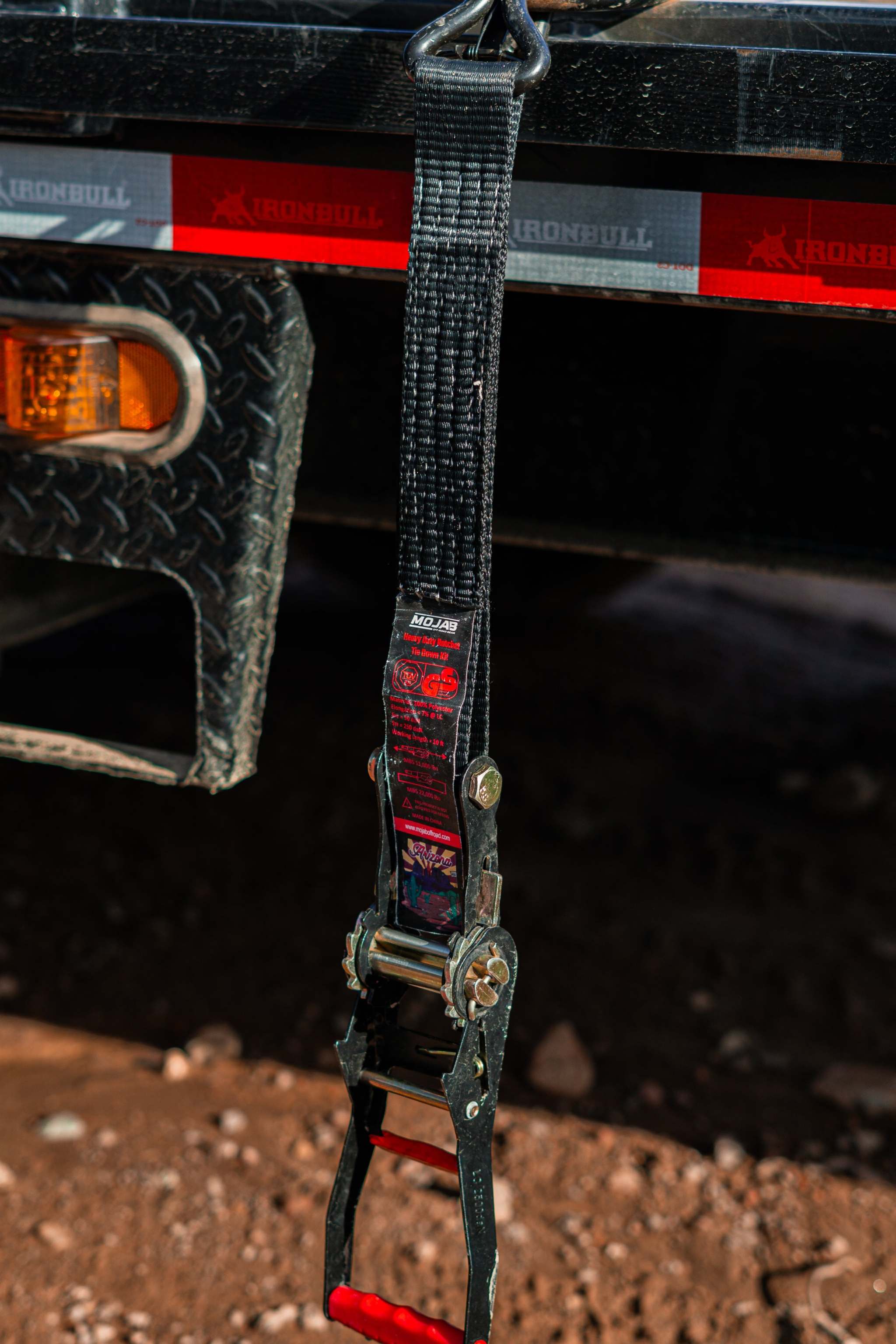 Ratchet Tie-Down Set & Axle Straps, 4 Pack - 2" x 10 FT. - Image 9