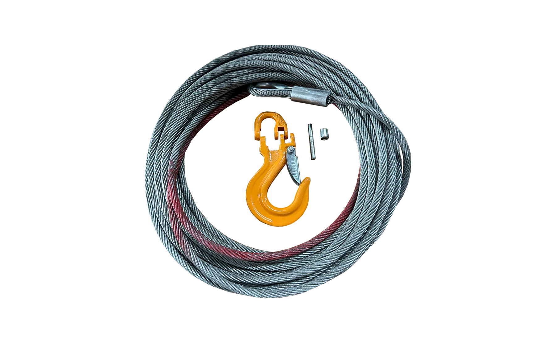 3/16" x 46' Steel Cable with Hook