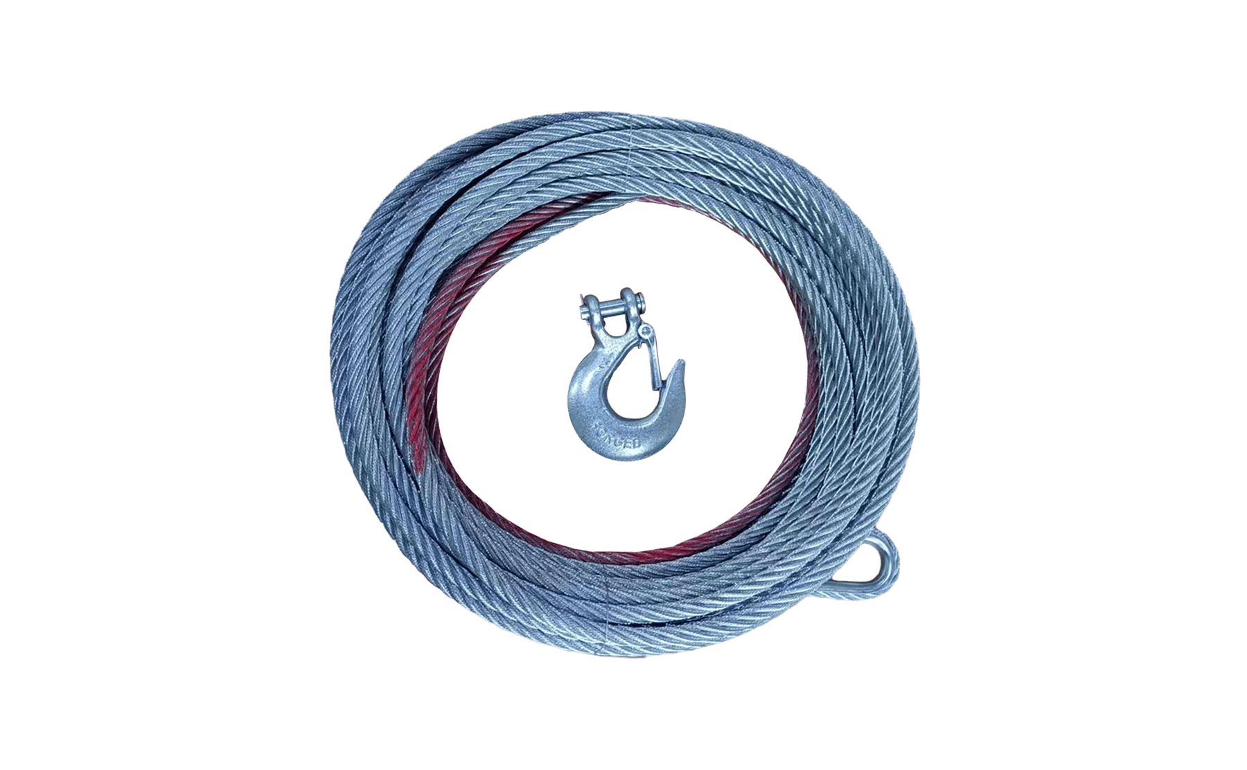 3/8" x 98.4' Steel Cable with Hook