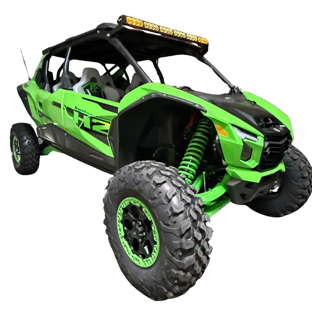 43" COMP4 Light Bar Mounting Brackets for Kawasaki Teryx H2 - Image 2