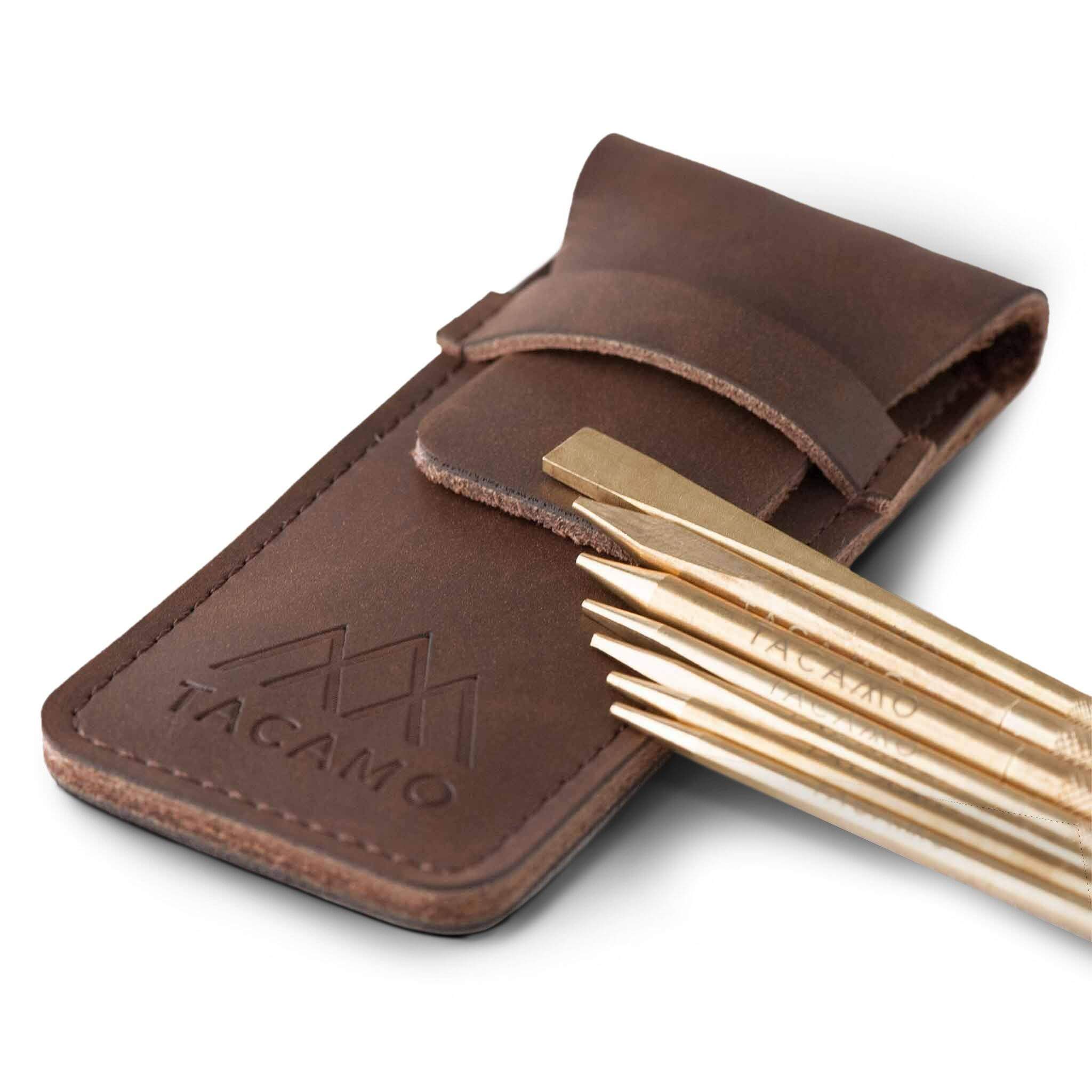 Professional Brass Paracord FIDS Set, 7-Piece for Crafting