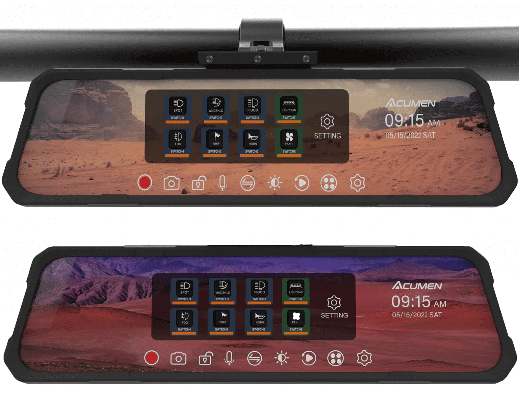 Acument Front/ Rearview mirror switch control system - Image 7
