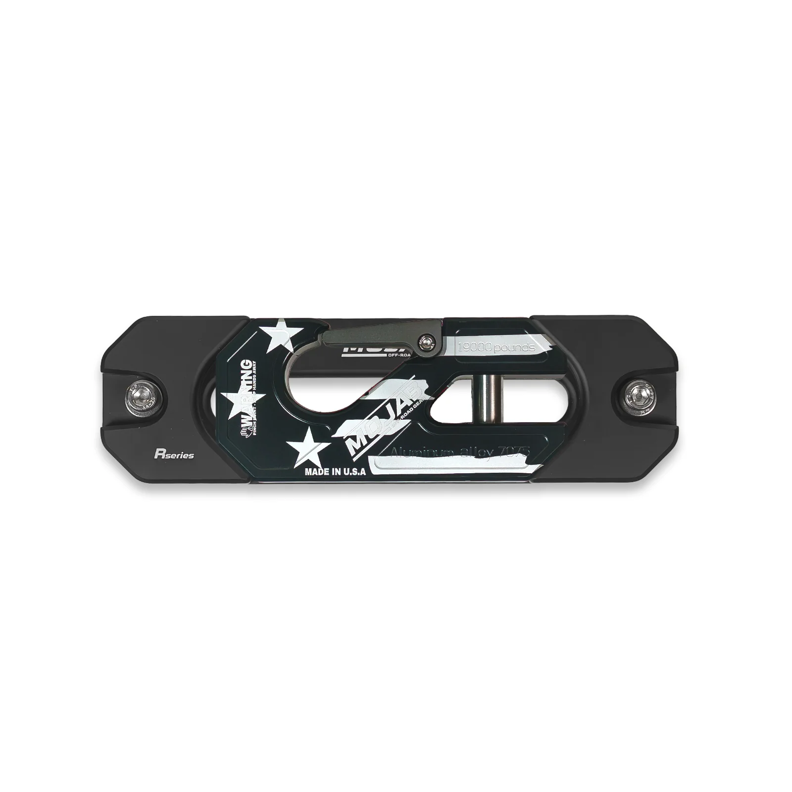 Aluminum Recessed Winch Shackle with Fairlead Kit, closed latch (LIFE TIME WARRANTY*) - Image 18