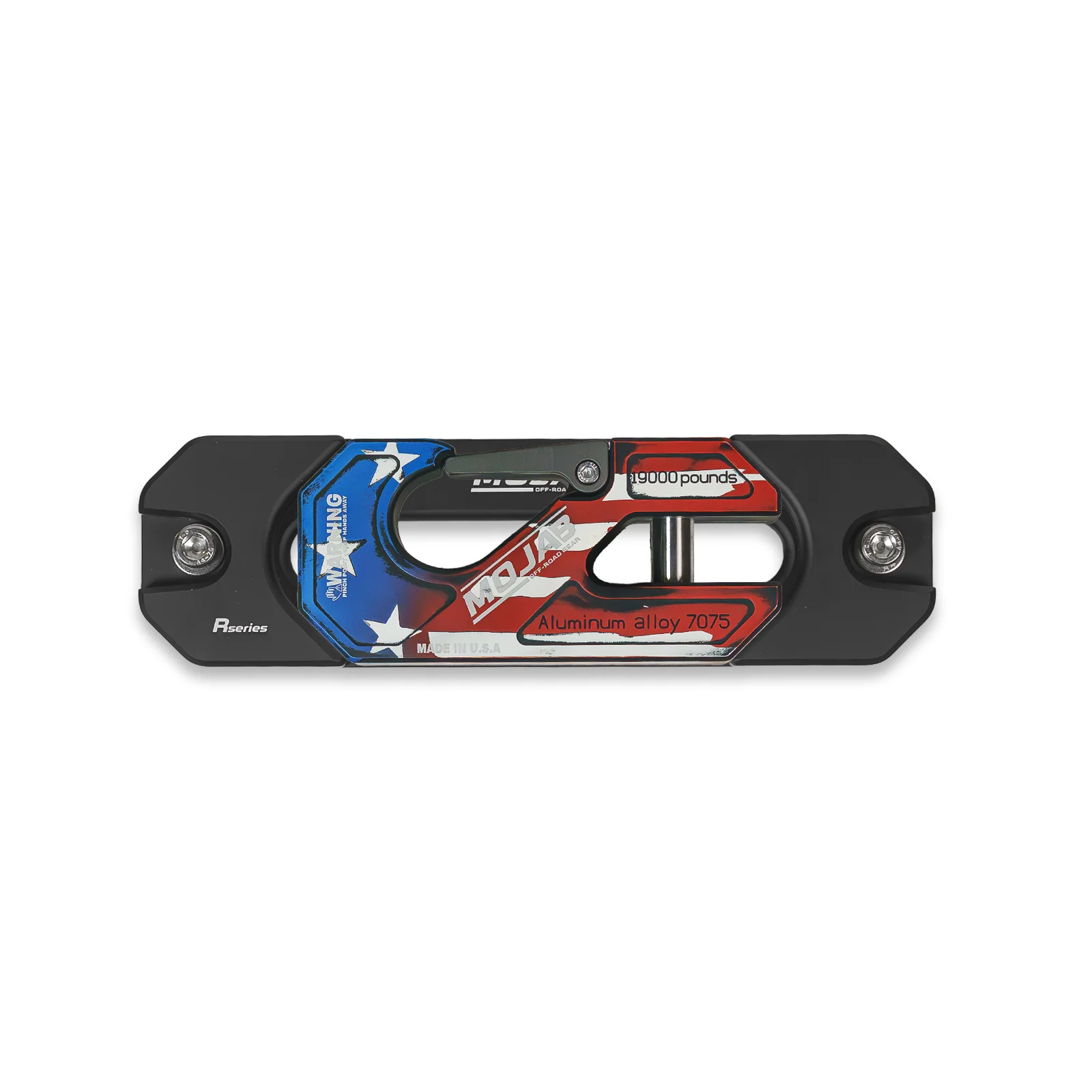 Aluminum Recessed Winch Shackle with Fairlead Kit, closed latch (LIFE TIME WARRANTY*) - Image 19