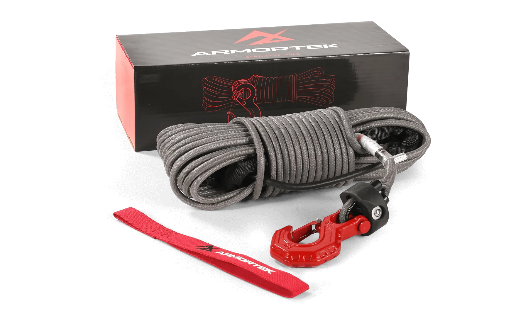 Armortek Extreme Synthetic Rope Kit 3/8" x 82' - MBL 18700 lbs - Image 2
