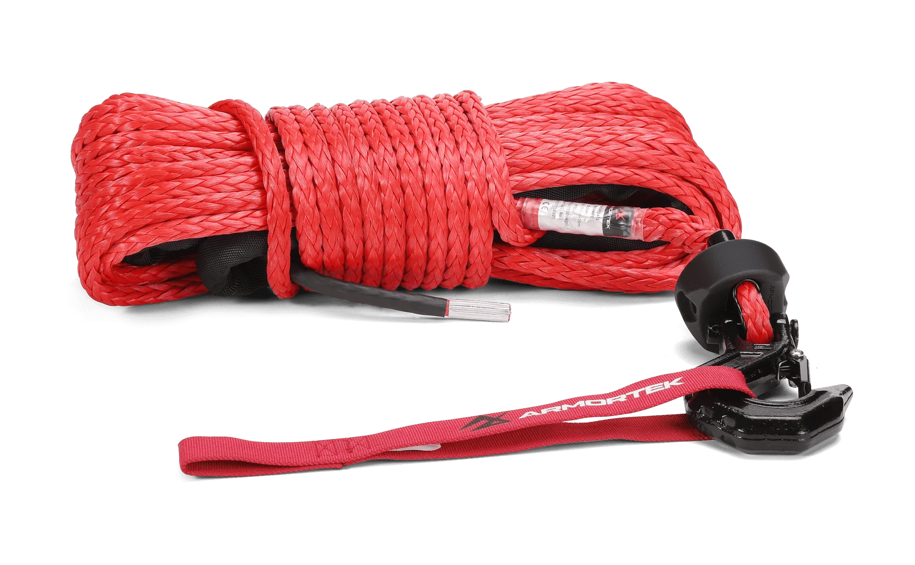 Armortek Synthetic Rope Kit 3/8" x 82' - MBL 22700 lbs - Image 3