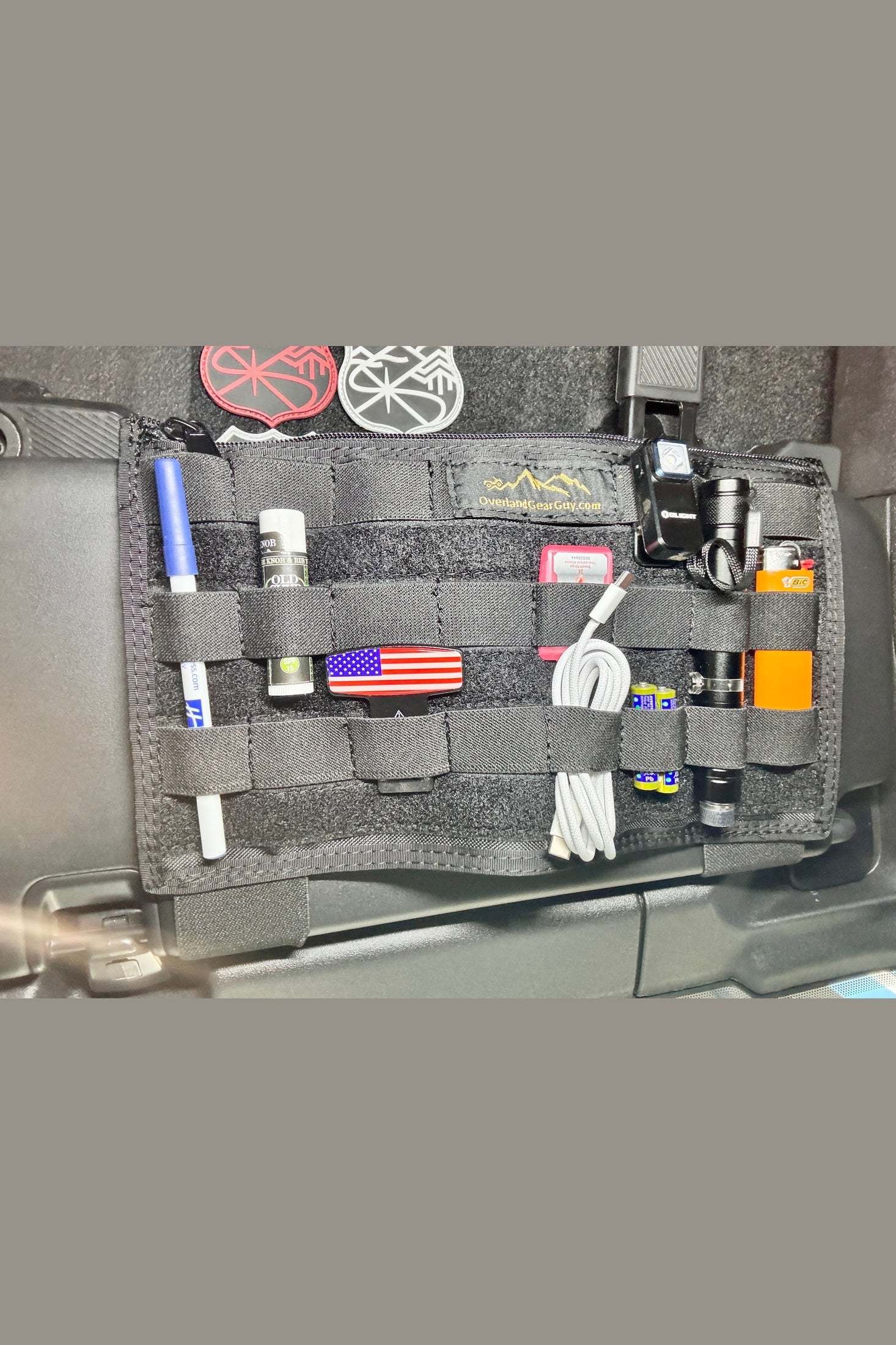 Bronco MOLLE Visor Organizer - Ford Bronco Visor - Image 8