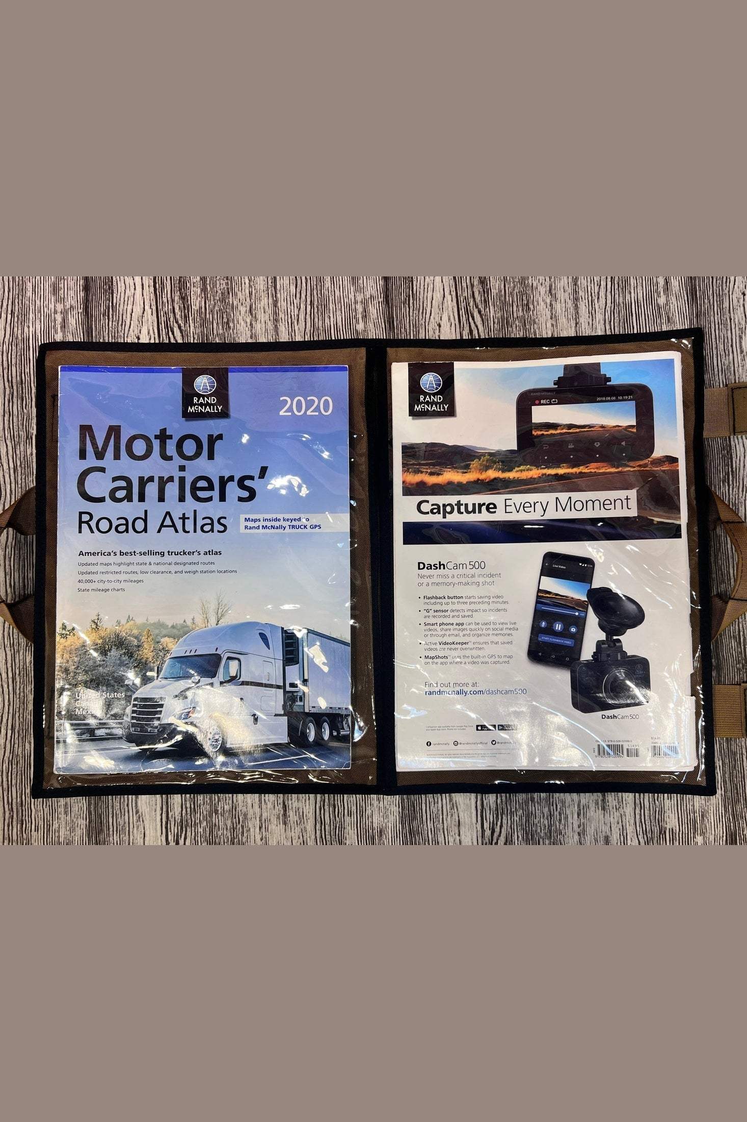 CLEAR Road Atlas - Map Pouch
