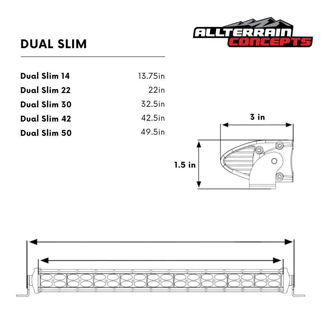 DUAL SLIM SERIES Light Bars - Image 2