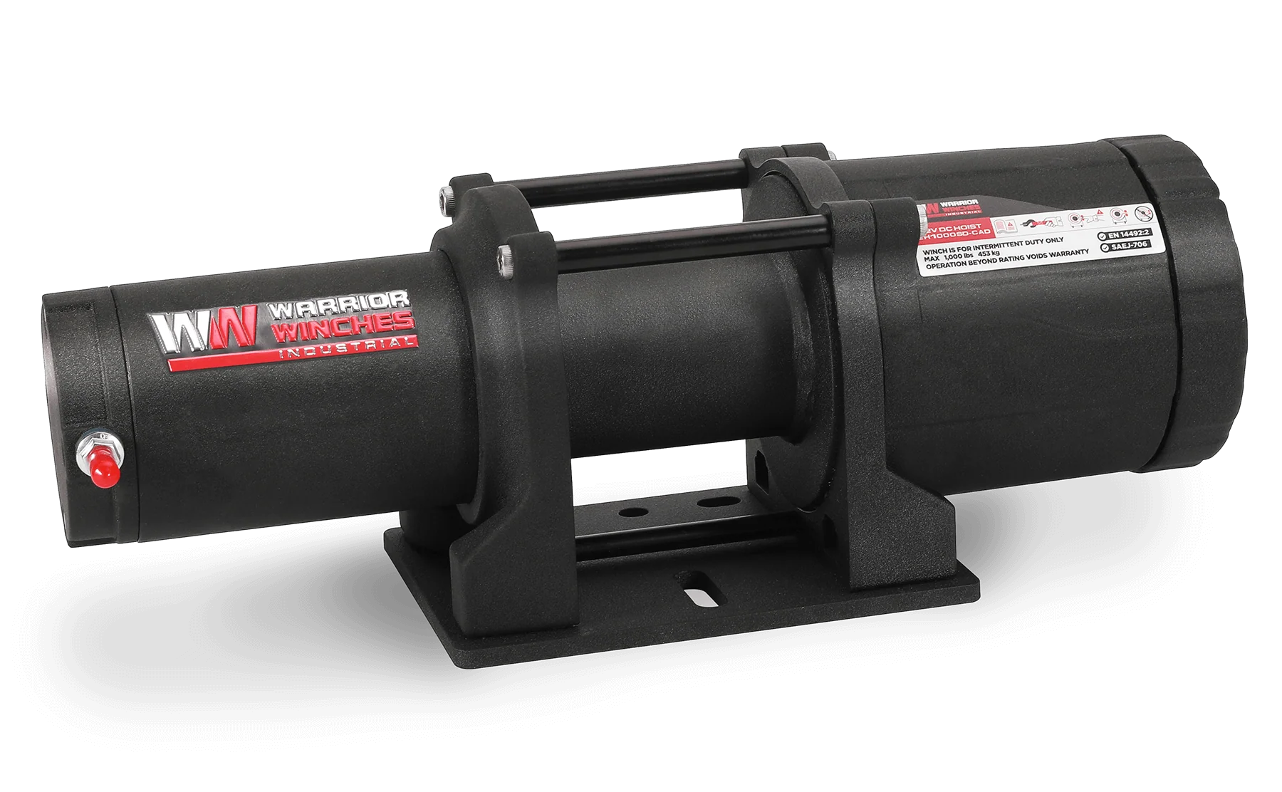 EH1000 Short Drum 12v Industrial Hoist