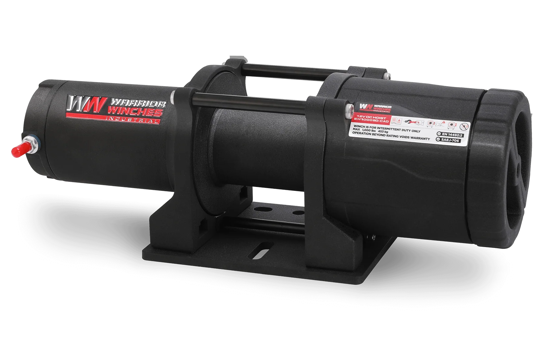 EH1000 Short Drum 12v Industrial Hoist - Image 3
