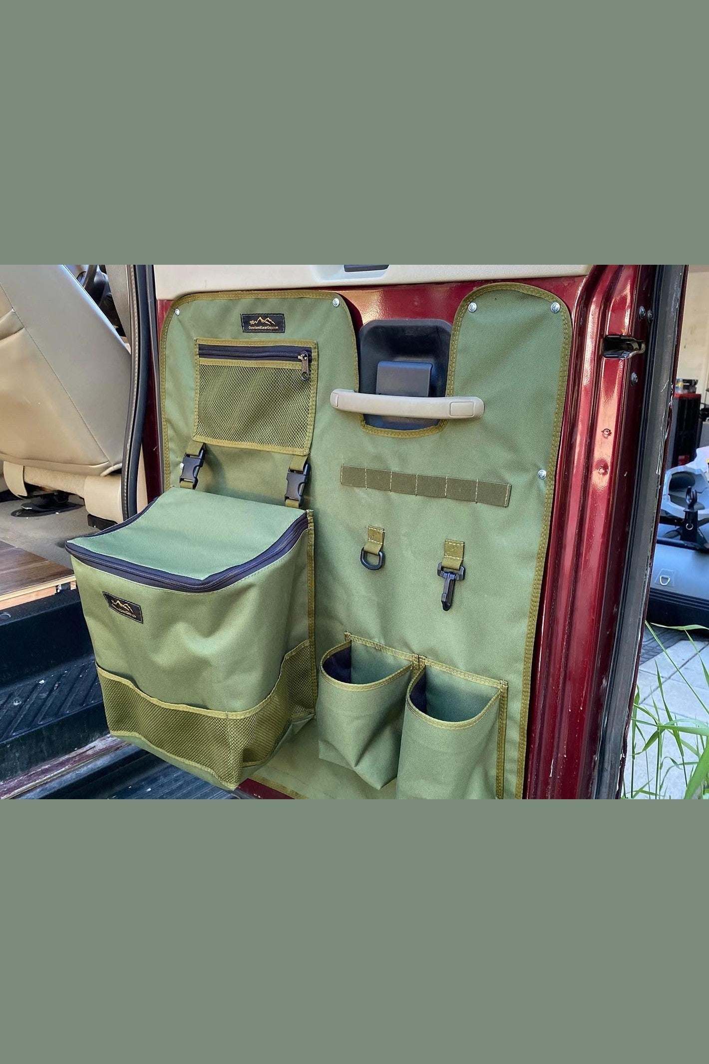 Ford Econoline Barn Door Panel Organizer