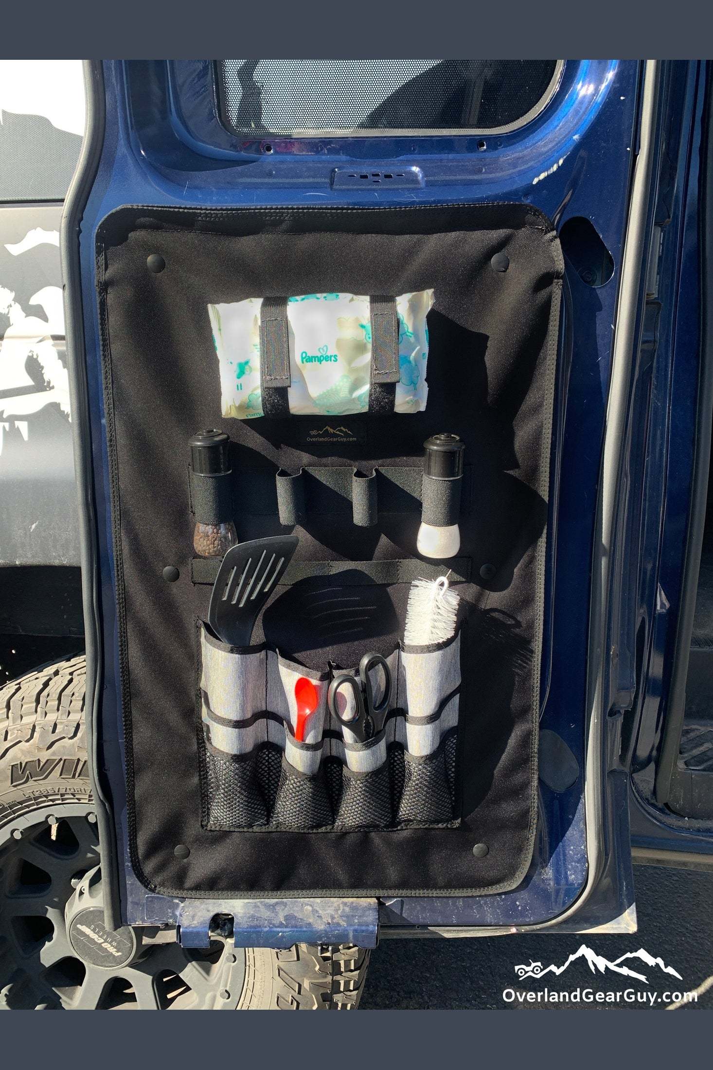 Ford Econoline Barn Door Panel Organizer - Image 5