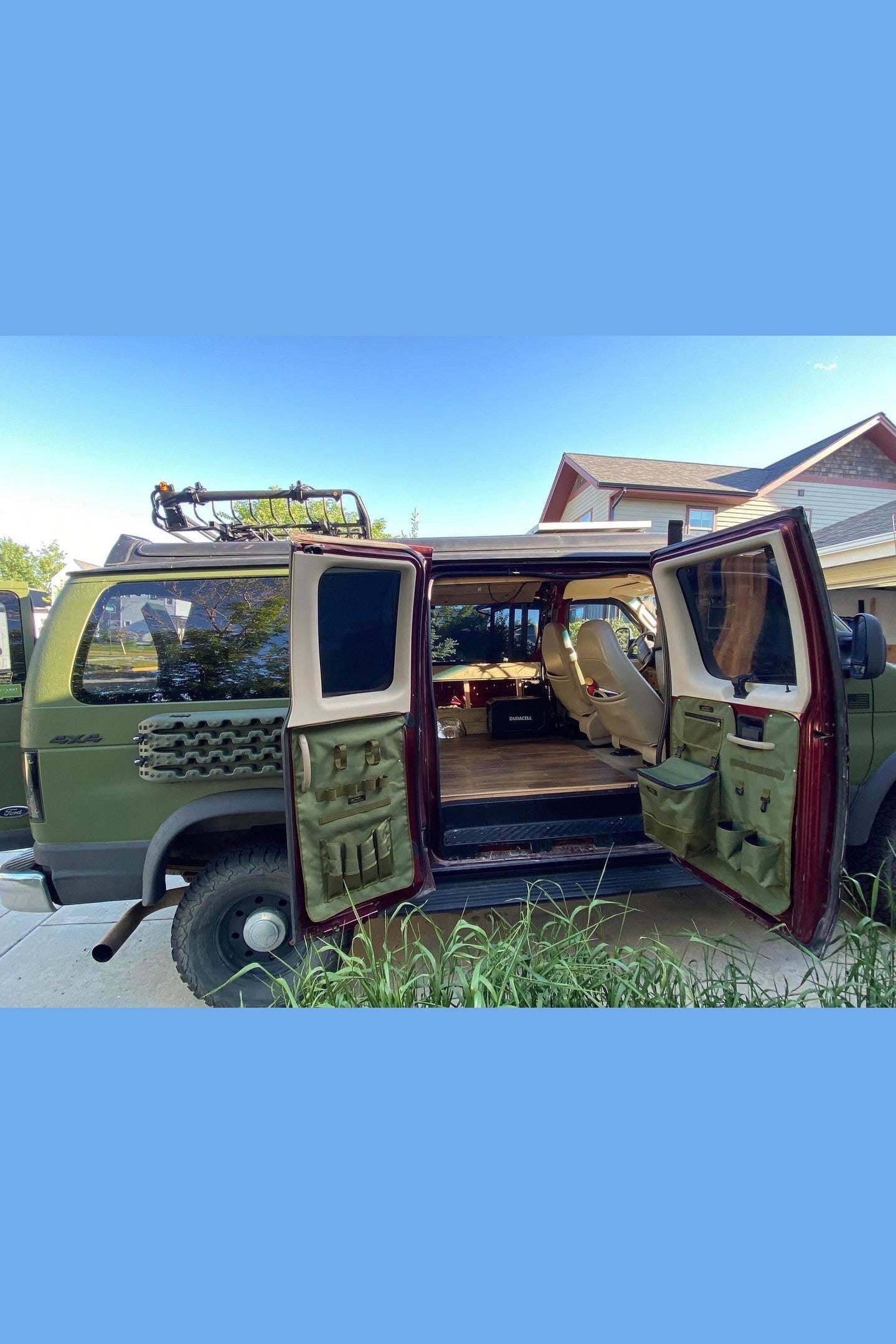 Ford Econoline Barn Door Panel Organizer - Image 6