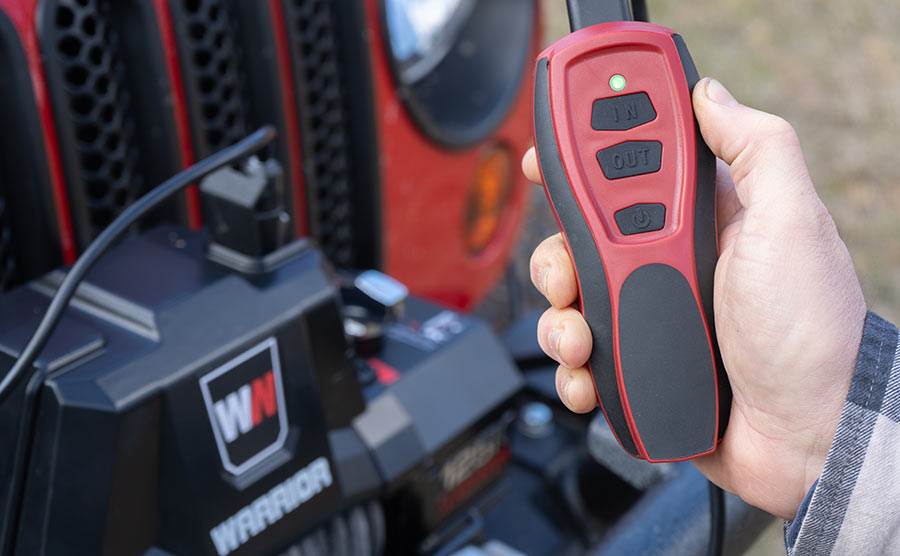 Gladiator F-Type 8,000lb 12v Electric Winch - Synthetic Rope - Image 8