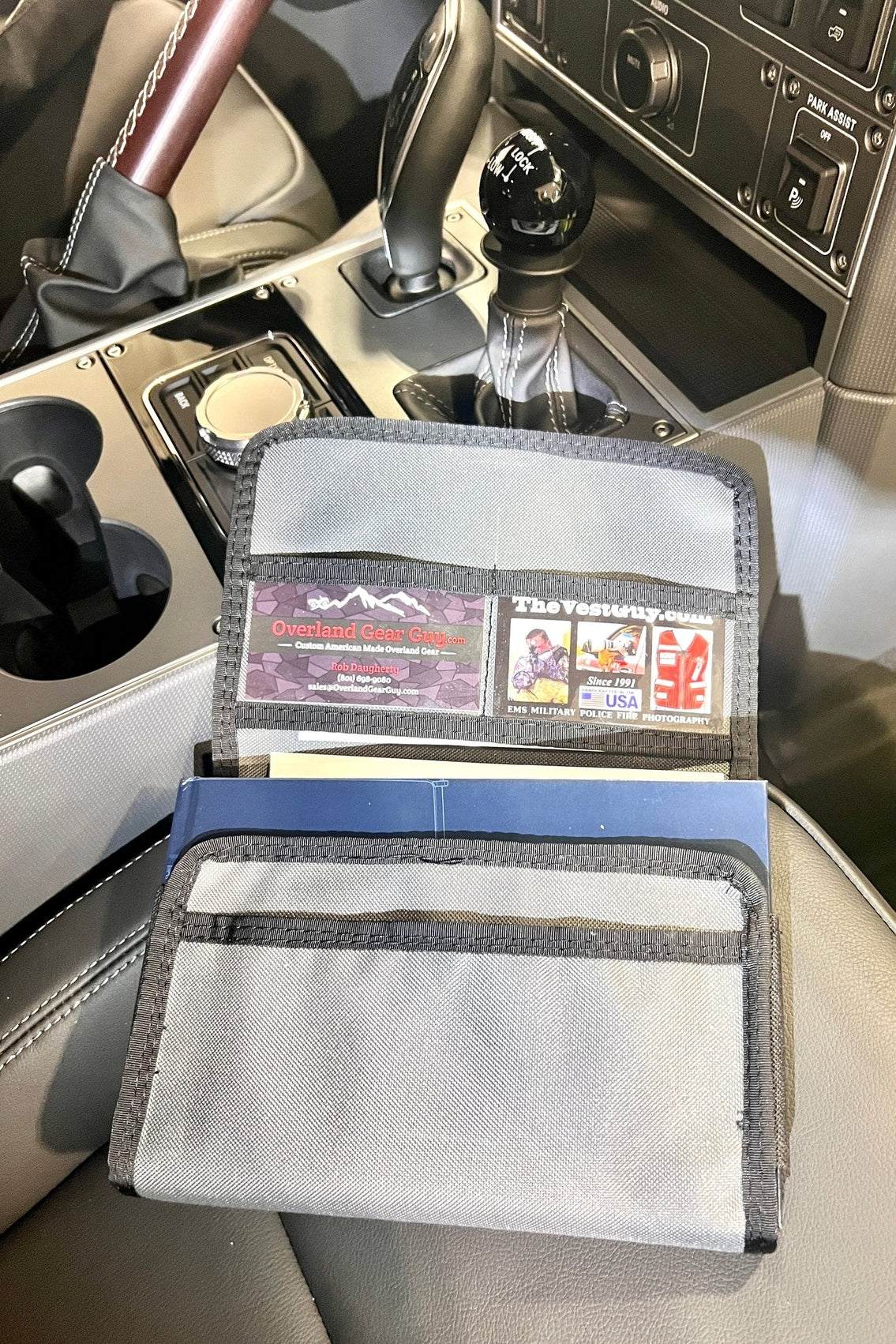INEOS Grenadier User Manual Pouch - Keep Papers Organized - Image 3