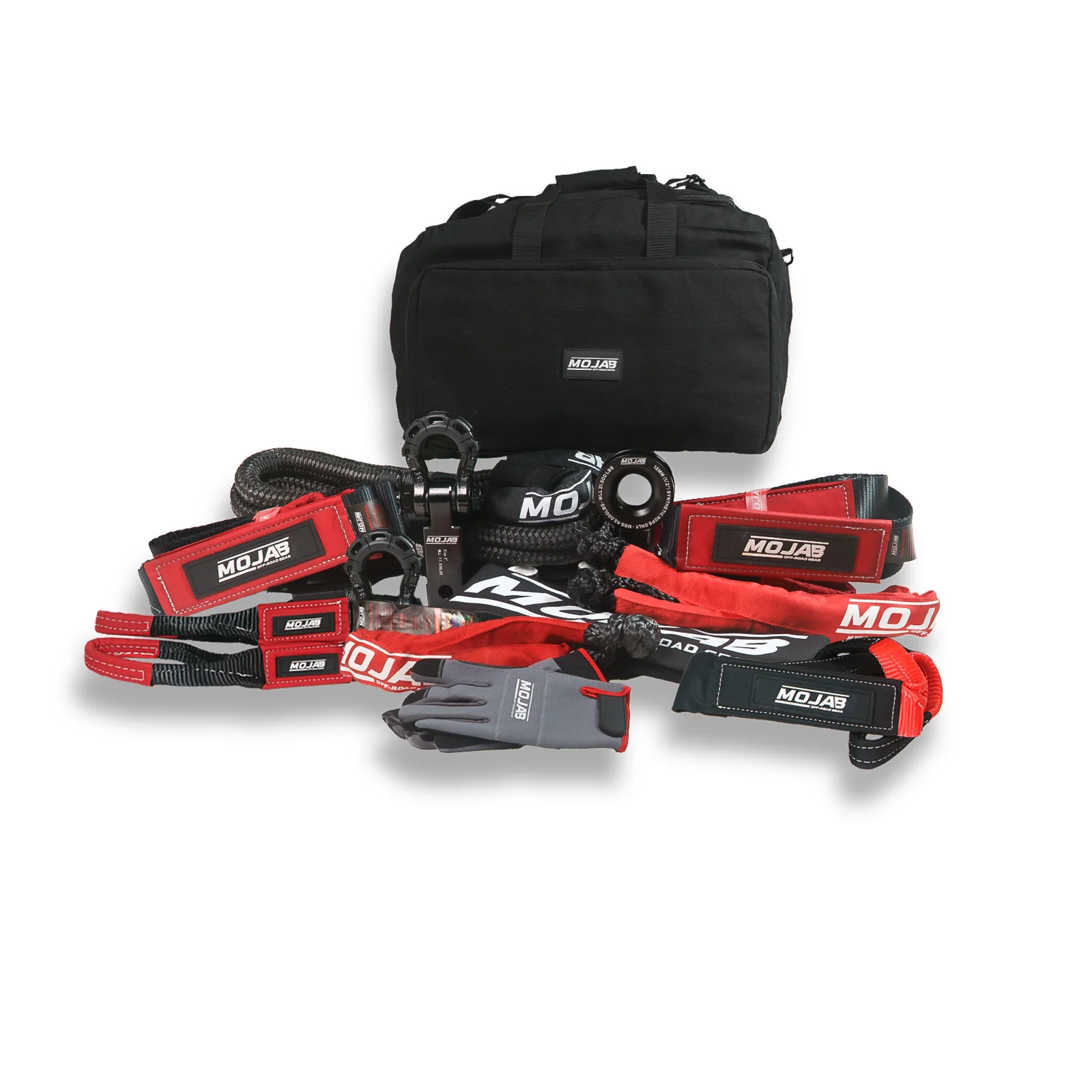 Heavy-Duty Recovery Kit (14 items + 9 storage bags, 4 Velcro tapes) *Lifetime Warranty