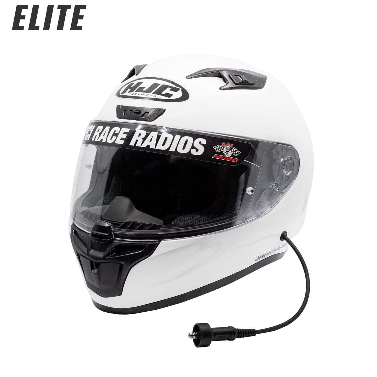 HJC i10 DOT Helmet - White - Image 3