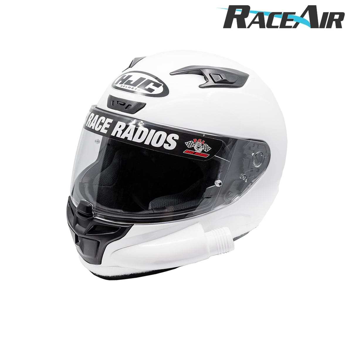 HJC i10 DOT Helmet - White - Image 5