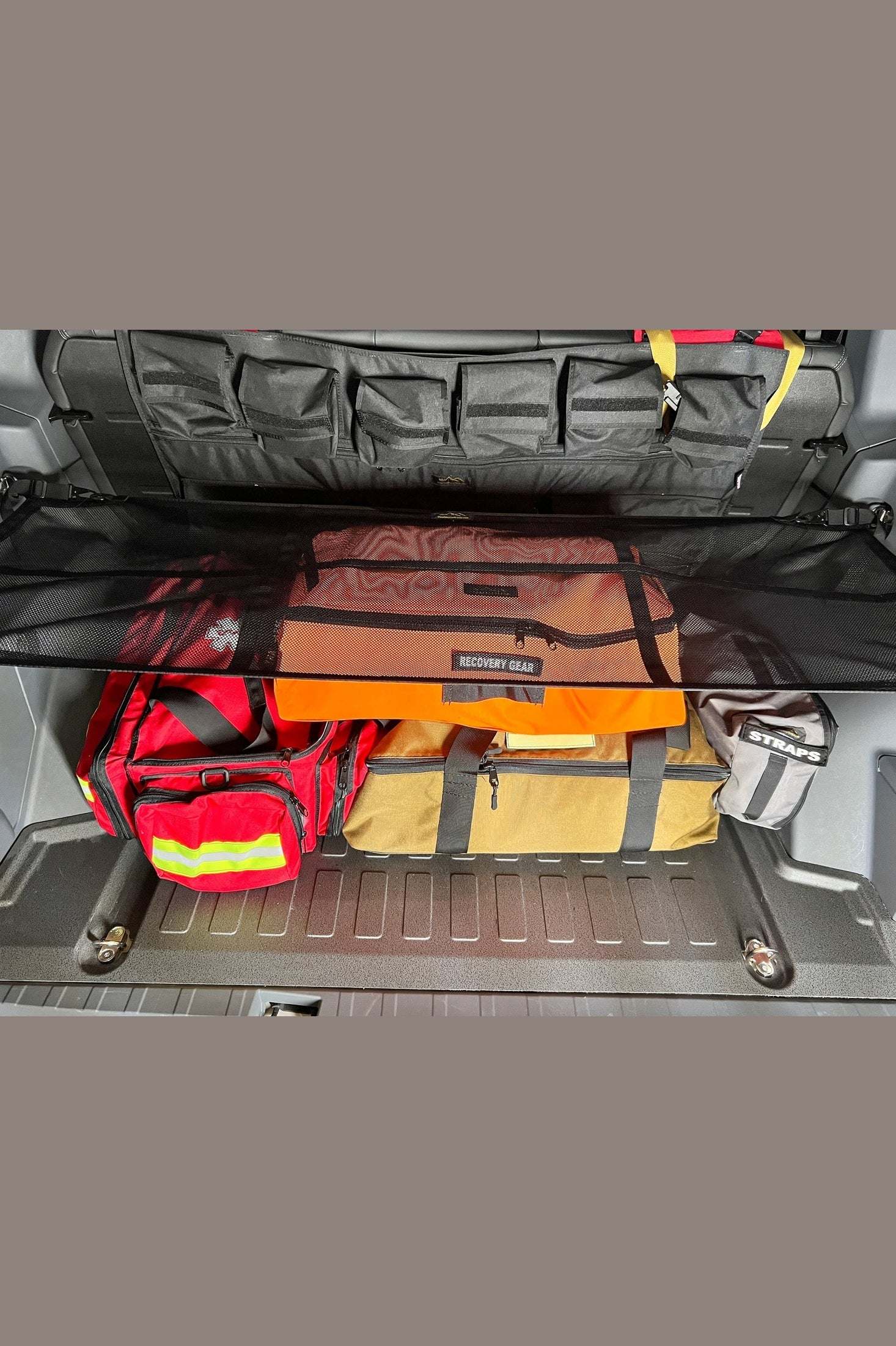 Organize Your Gear with INEOS Grenadier Cargo Nets - Keep Your Vehicle Tidy and Ready for Adventure - Image 11