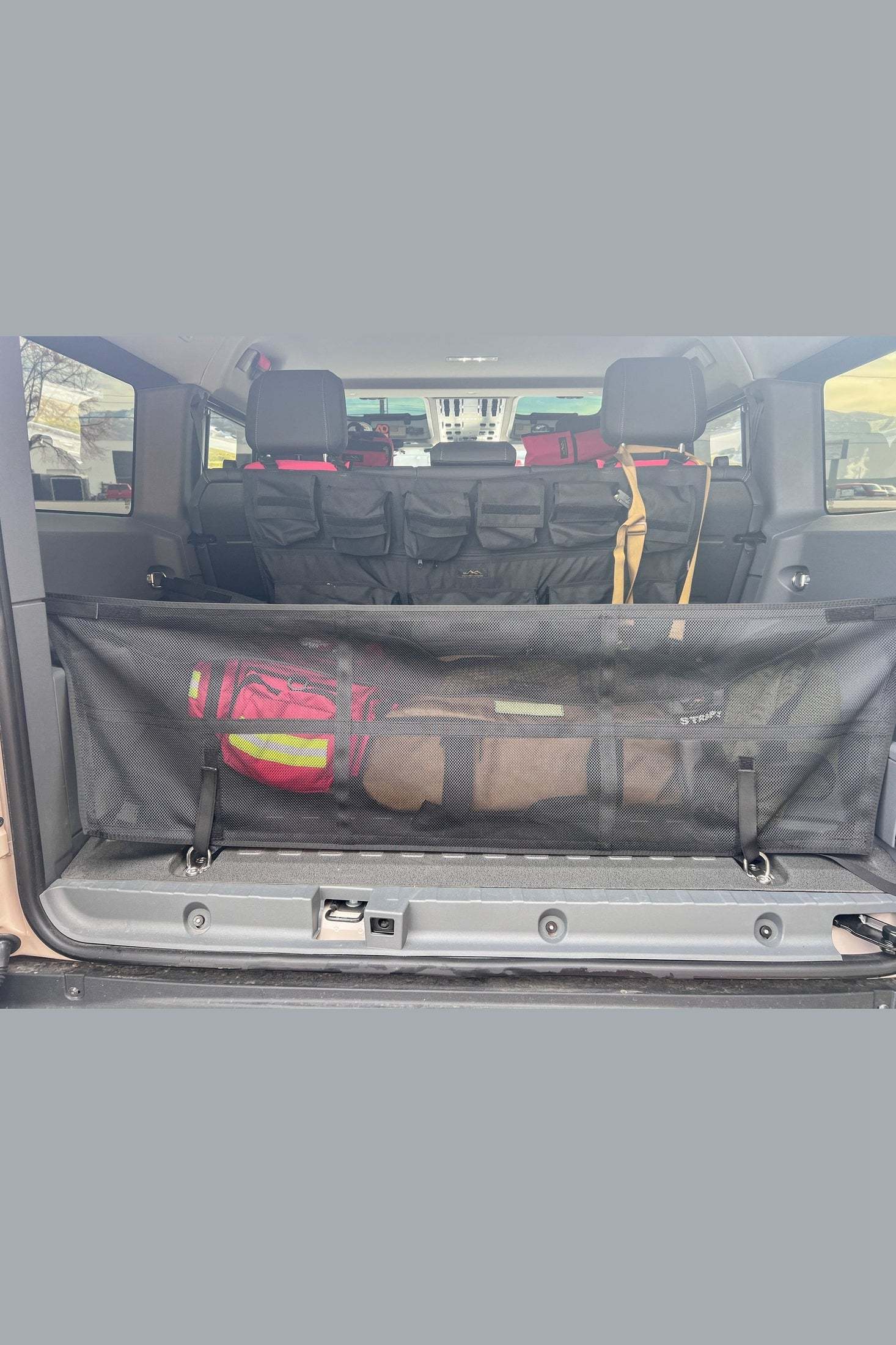 Organize Your Gear with INEOS Grenadier Cargo Nets - Keep Your Vehicle Tidy and Ready for Adventure - Image 4