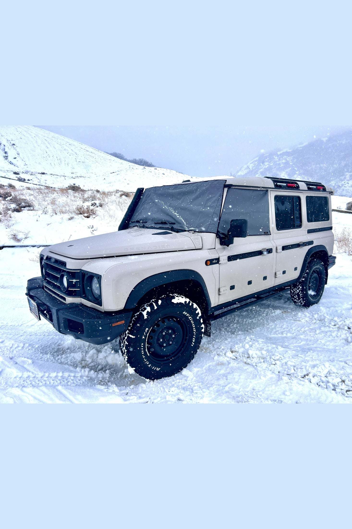 INEOS Grenadier Exterior Windshield and Window Covers - Image 2