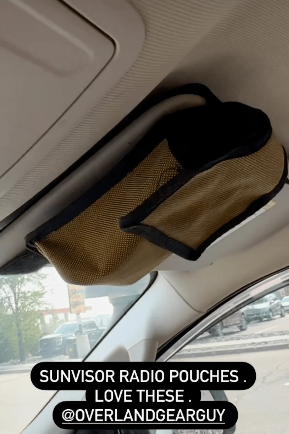 INEOS Grenadier Sun Visor Radio Pouch - Image 7