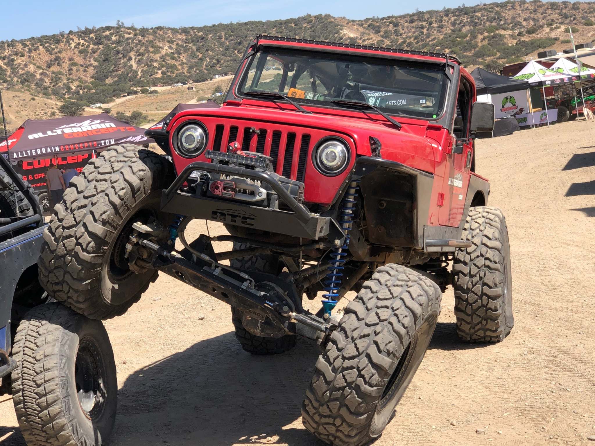 Jeep 50” Straight Bracket TJ 1997-2006 - Image 3