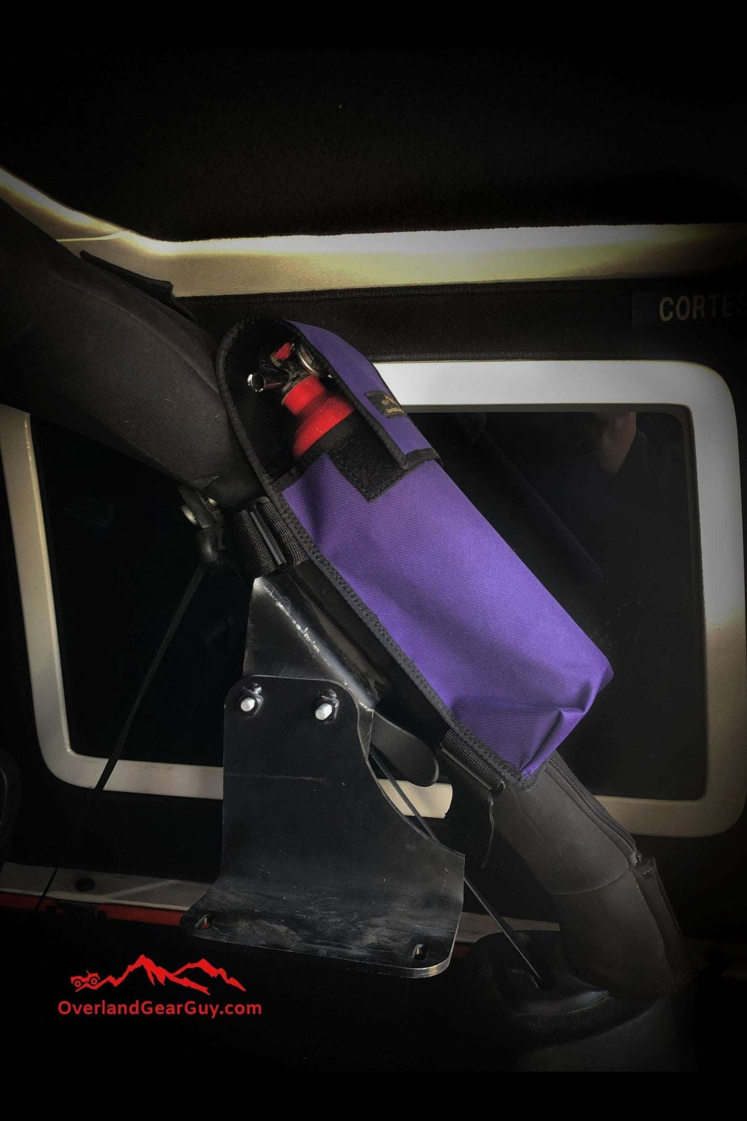 Heavy-Duty Jeep Fire Extinguisher Pouch Roll Bar for Secure Off-Road Travel - Image 11