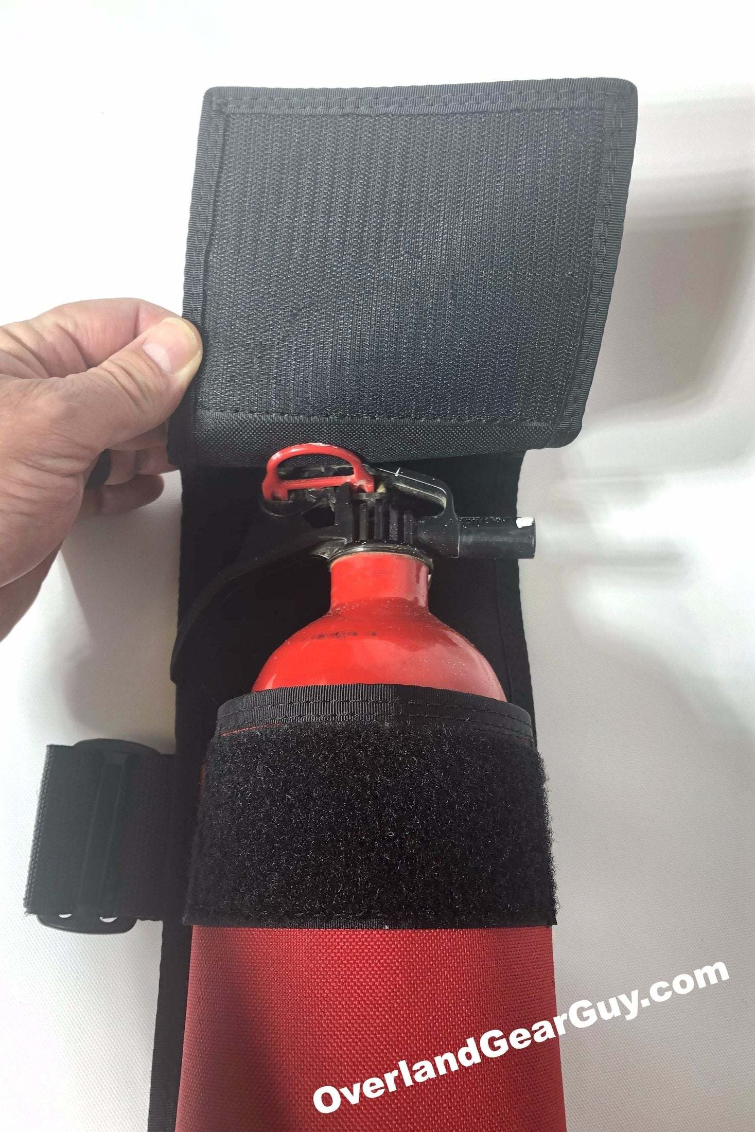 Heavy-Duty Jeep Fire Extinguisher Pouch Roll Bar for Secure Off-Road Travel - Image 6