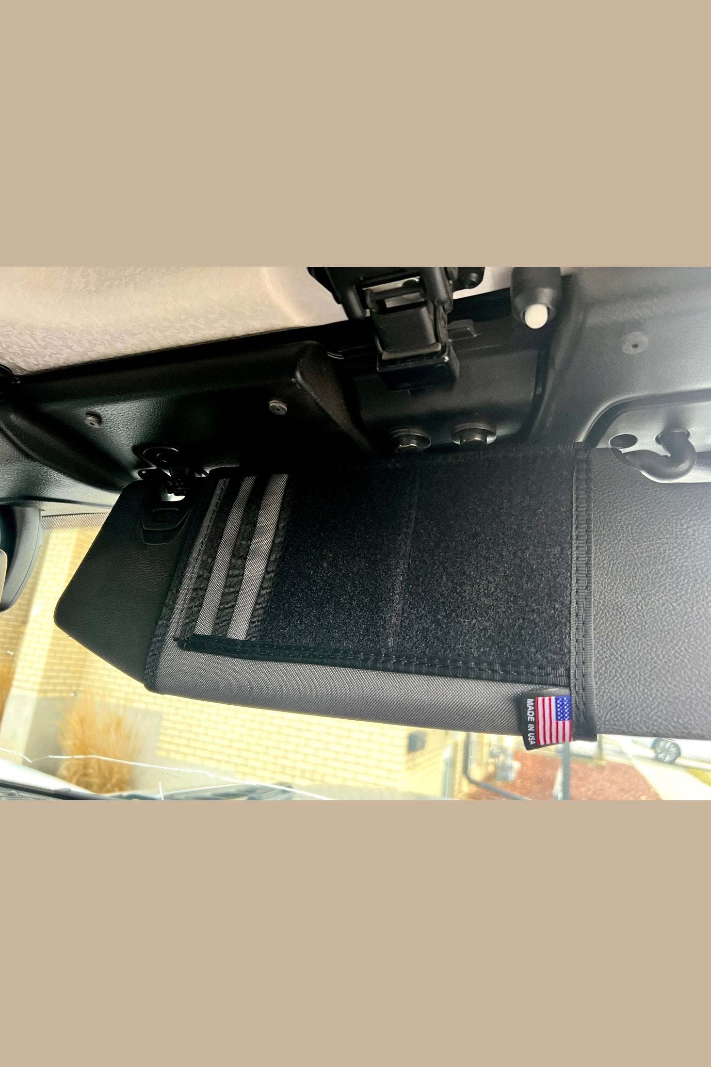 Jeep Gladiator MOLLE Visor Organizer - Tacoma Visor - Image 11