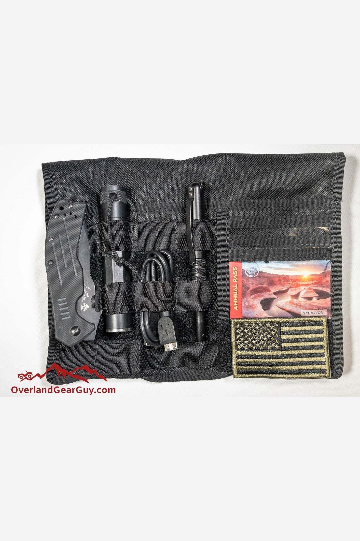 Jeep Gladiator MOLLE Visor Organizer - Tacoma Visor - Image 14