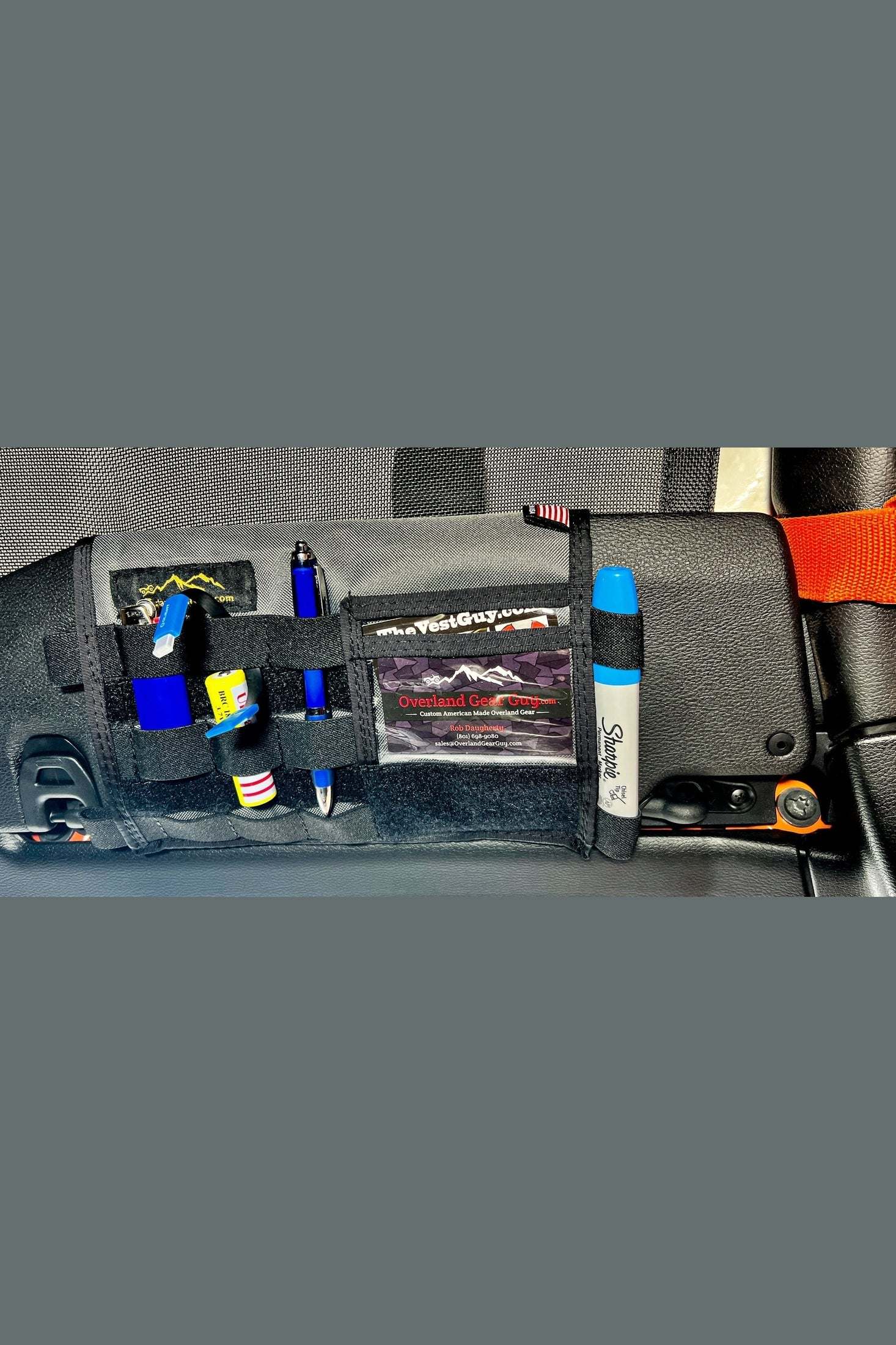 Jeep Gladiator MOLLE Visor Organizer - Tacoma Visor - Image 16