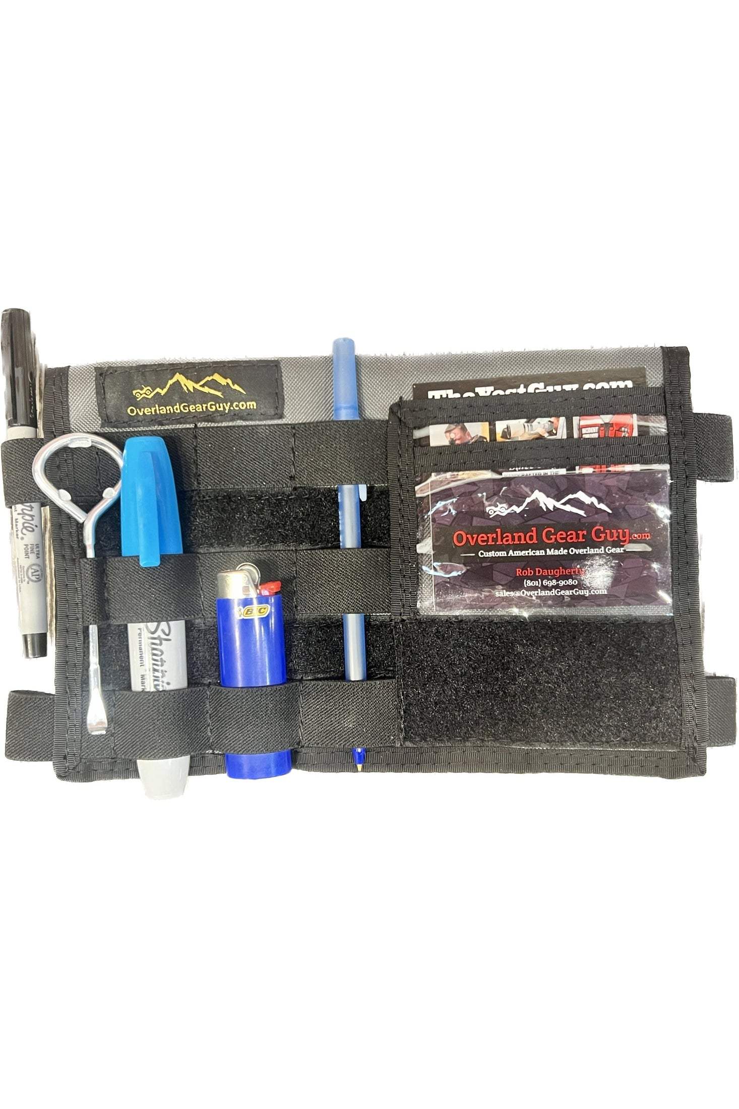 Jeep Gladiator MOLLE Visor Organizer - Tacoma Visor - Image 3