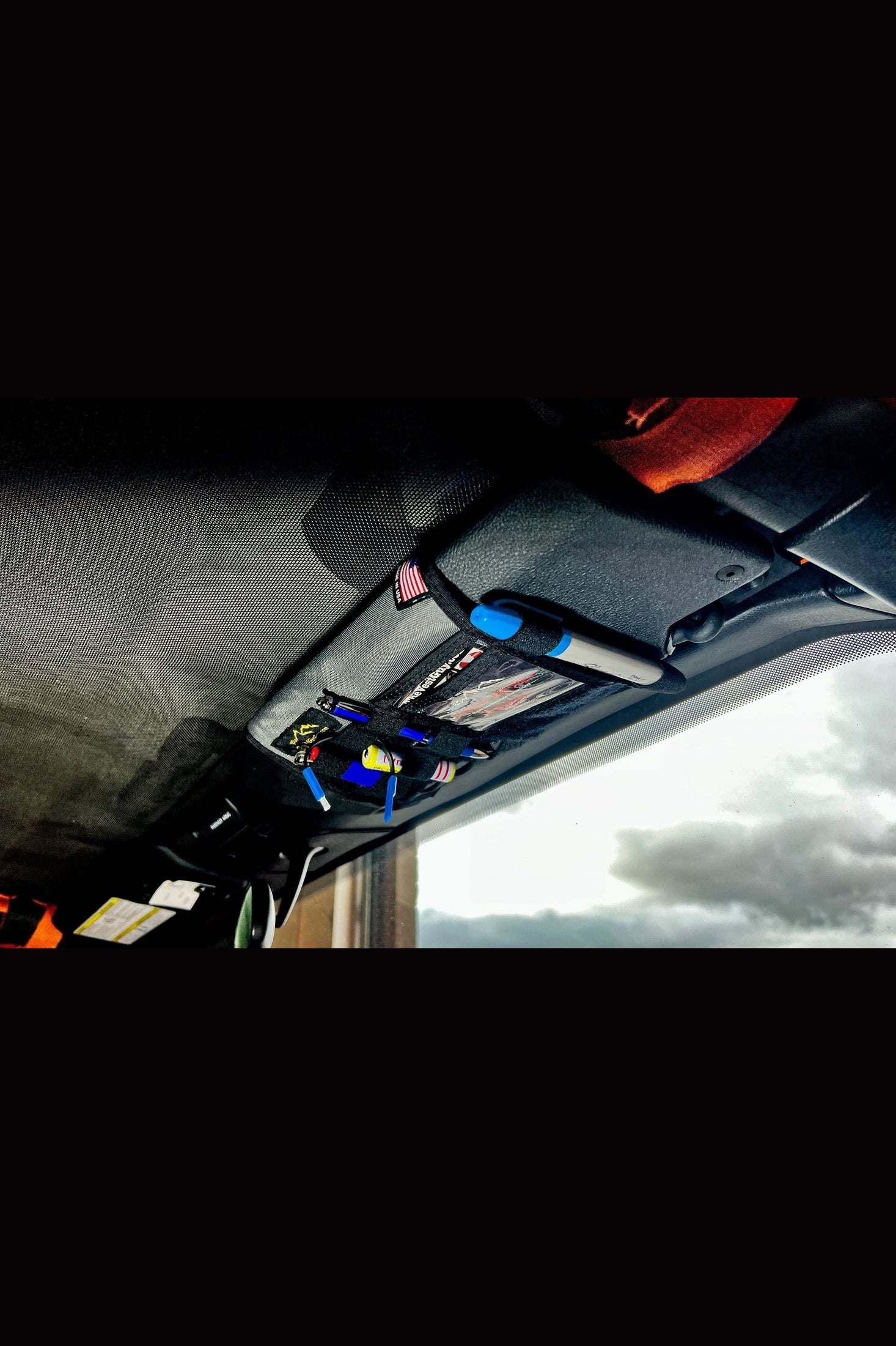 Jeep Gladiator MOLLE Visor Organizer - Tacoma Visor - Image 6