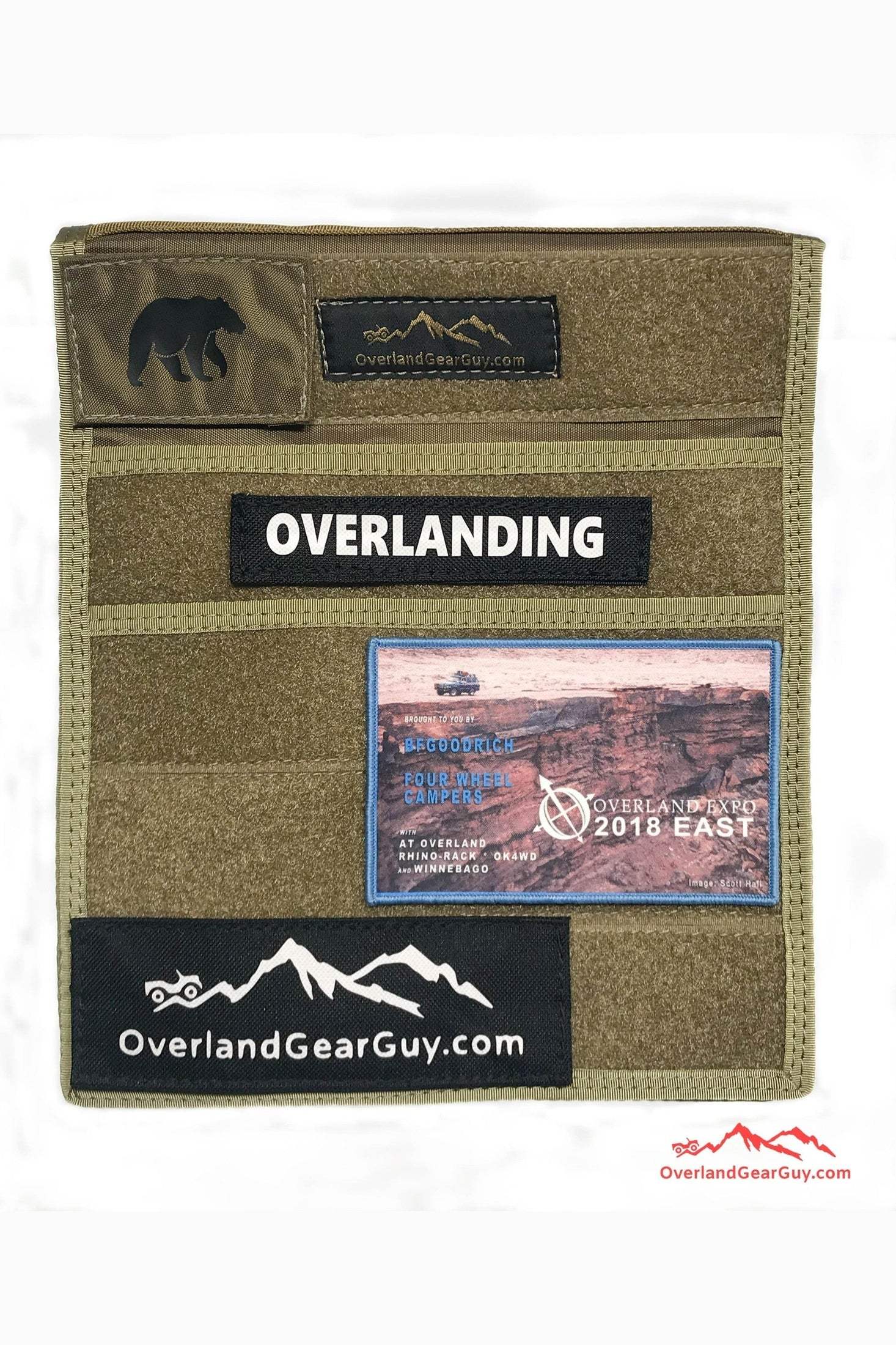 Jeep Grab Handle Velcro Flat Pocket - Image 10