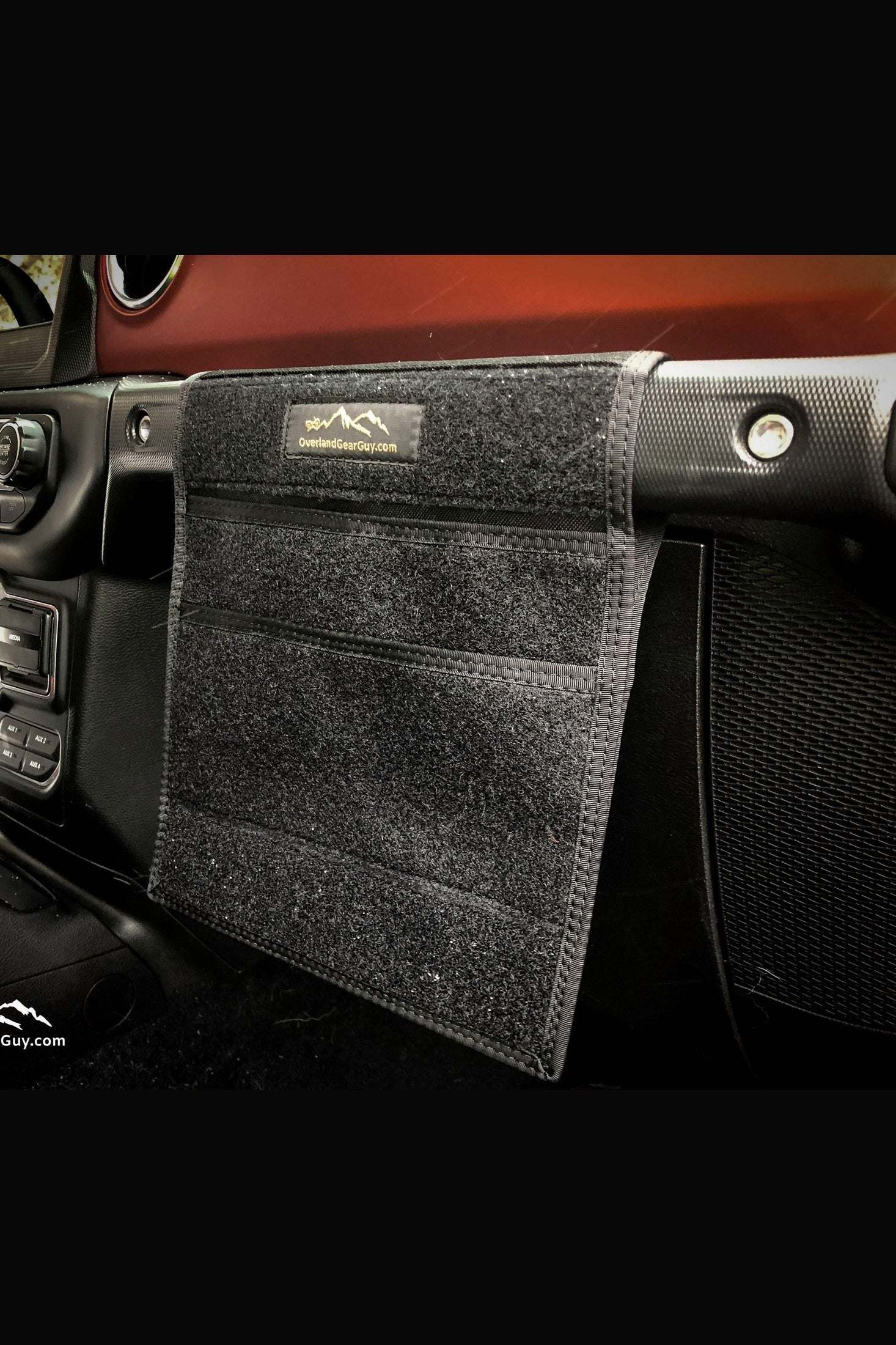 Jeep Grab Handle Velcro Flat Pocket - Image 5
