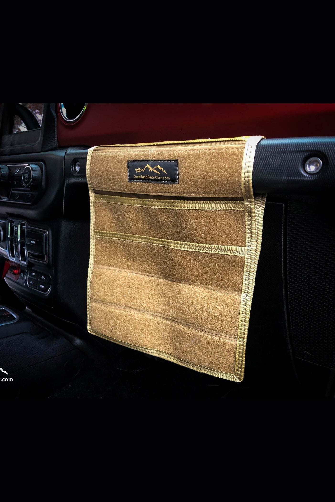 Jeep Grab Handle Velcro Flat Pocket - Image 6