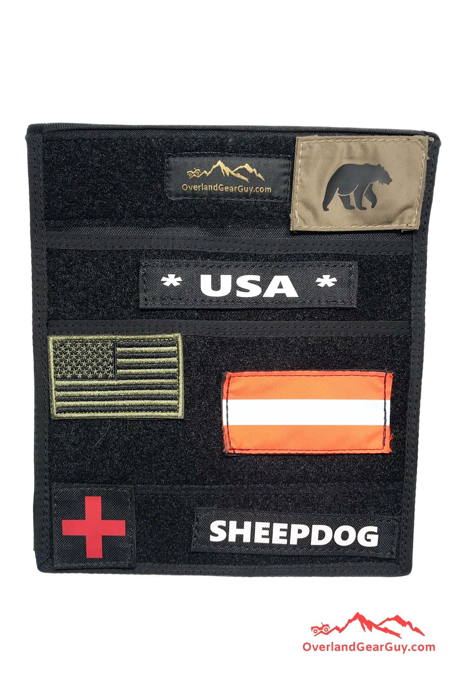 Jeep Grab Handle Velcro Flat Pocket - Image 9