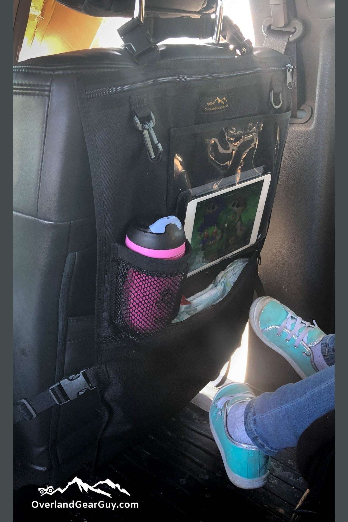 Kid Caddy Seat Organizer