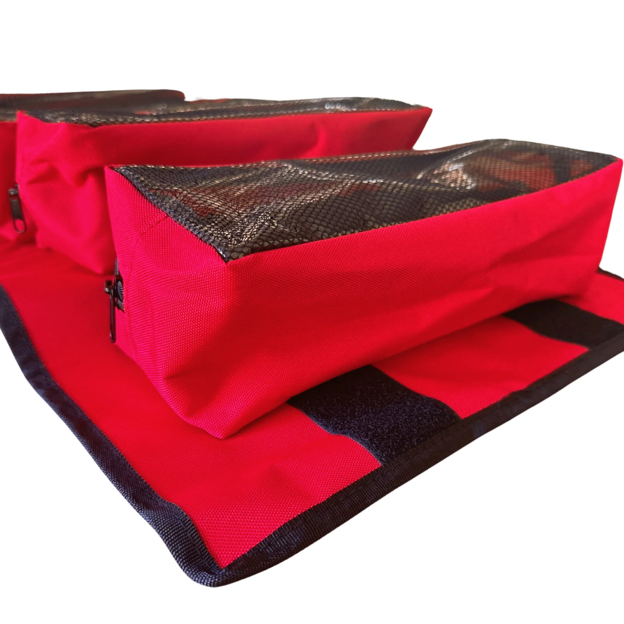 Large Canvas Tool organizer bag with 5 removeable pouches - Image 5