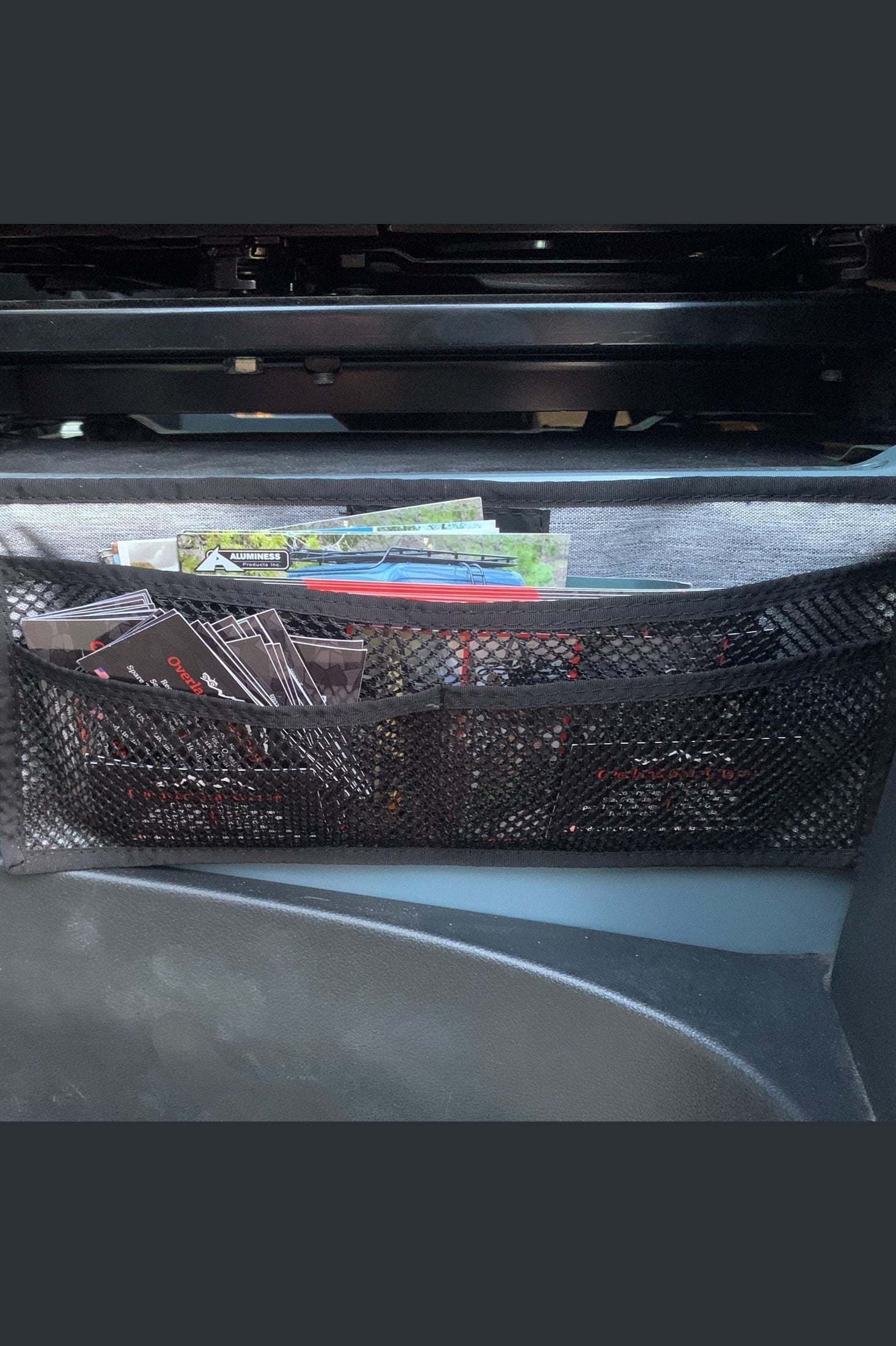 Magnetic Seat Base Organization Pouch
