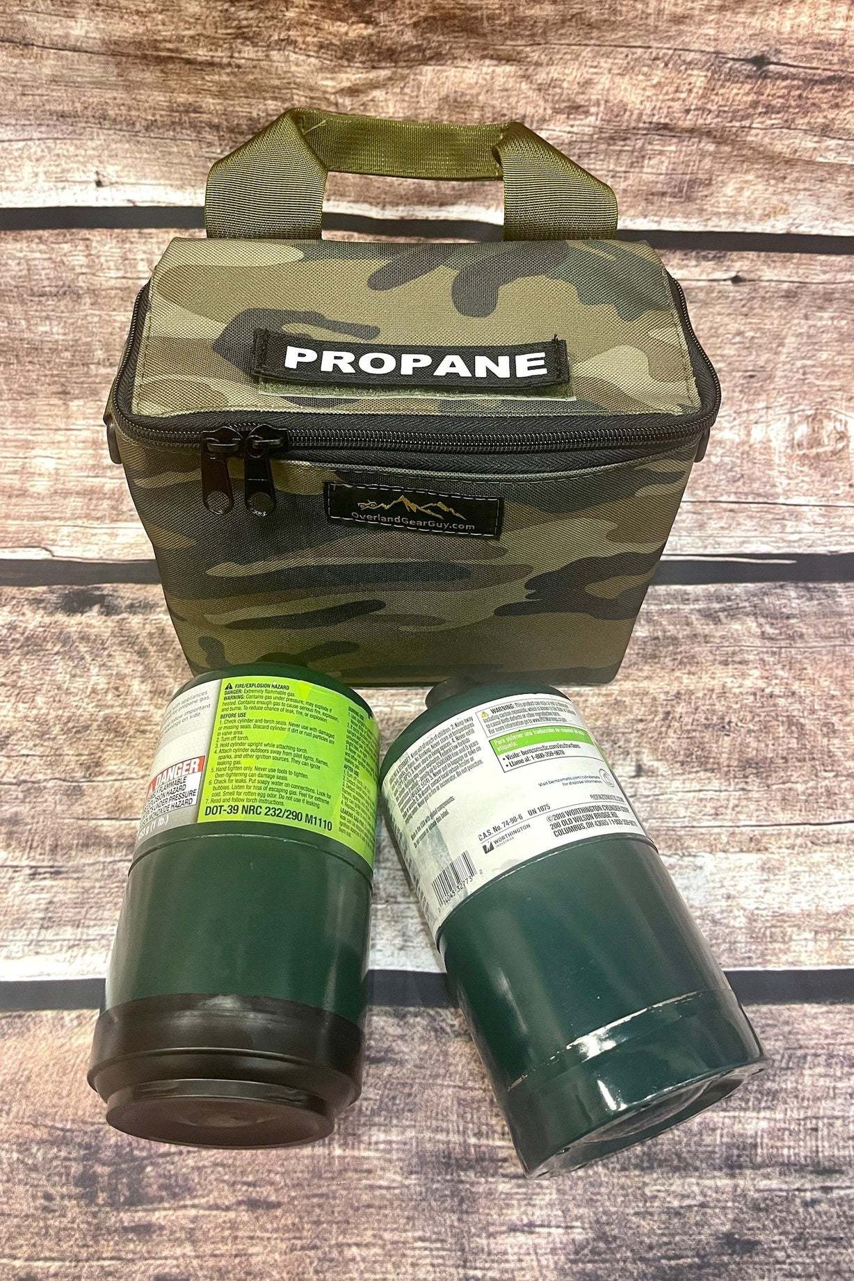 MOLLE  JetBoil Pouch  Dual Propane Bottle Pouch - Image 4