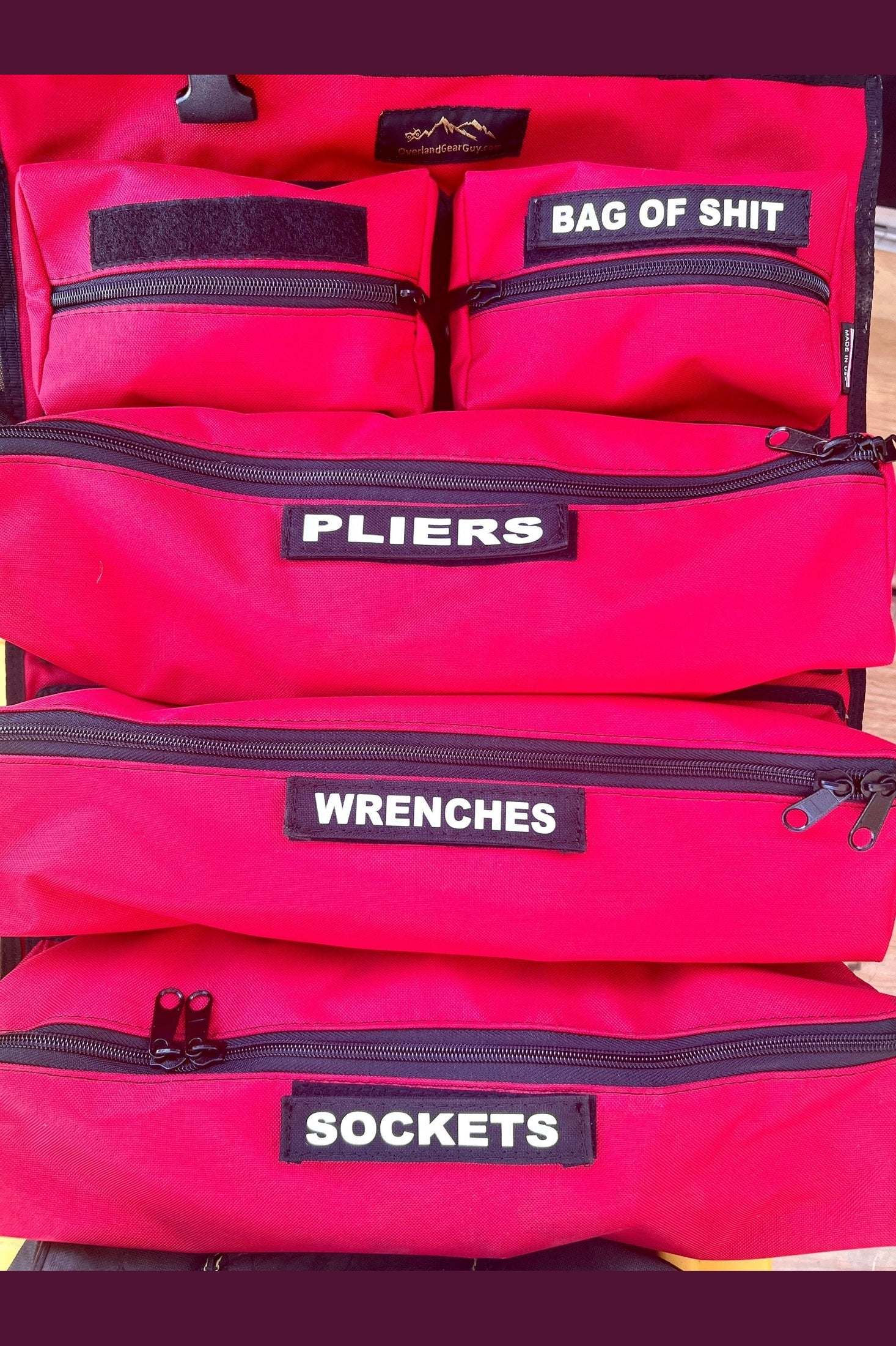 OGG Tool Roll - Tool Wrap Detachable Pockets - Image 11