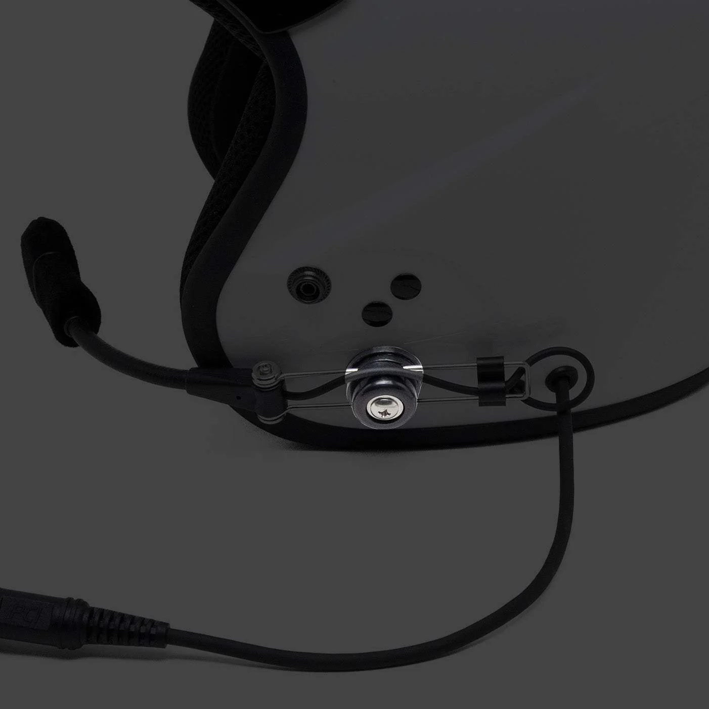 Wire Boom Hardware for Open Face Helmet or Headset - Image 3