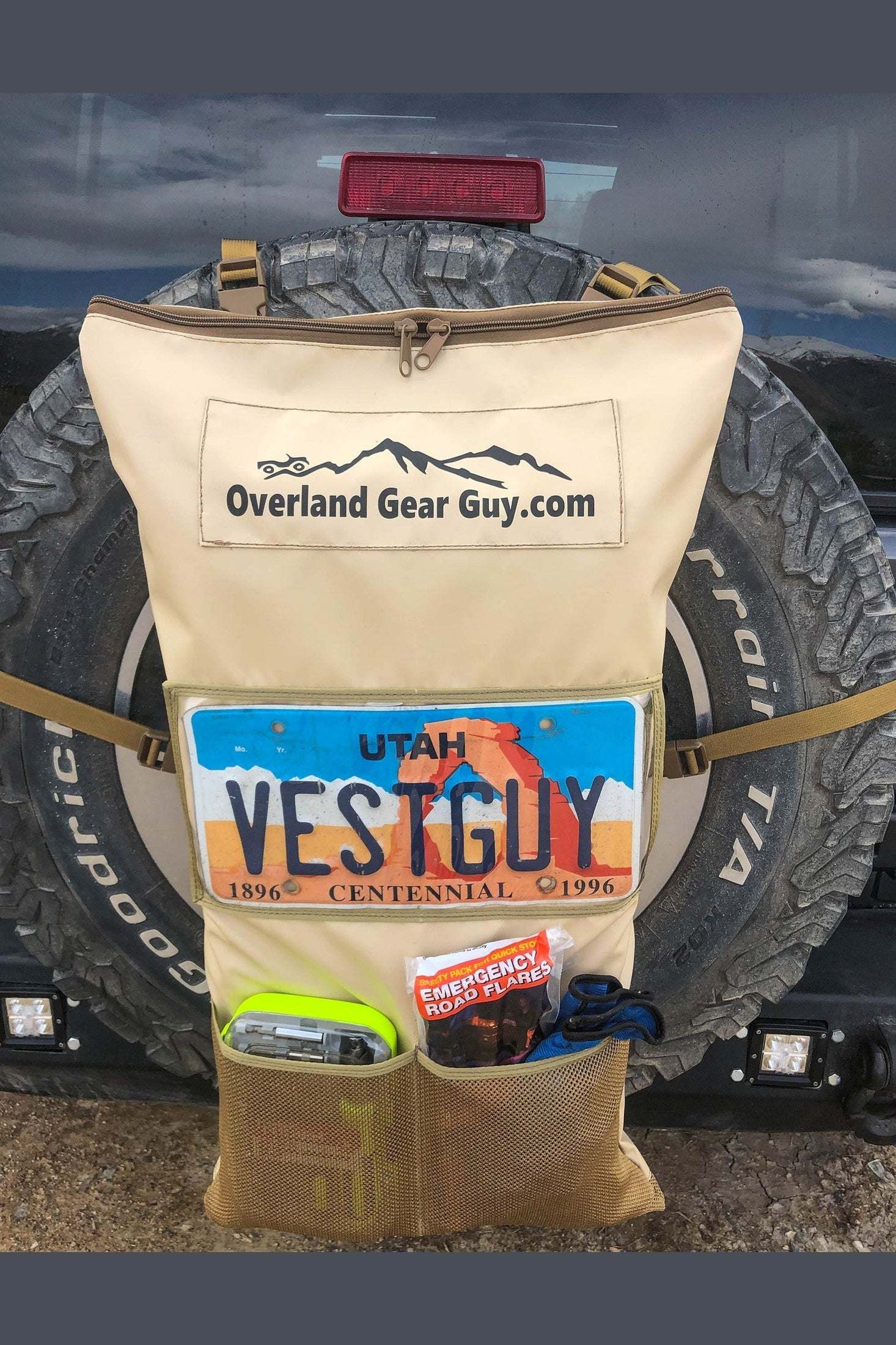 Pack It Out Bag II - With Lic Plate Holder - Image 5