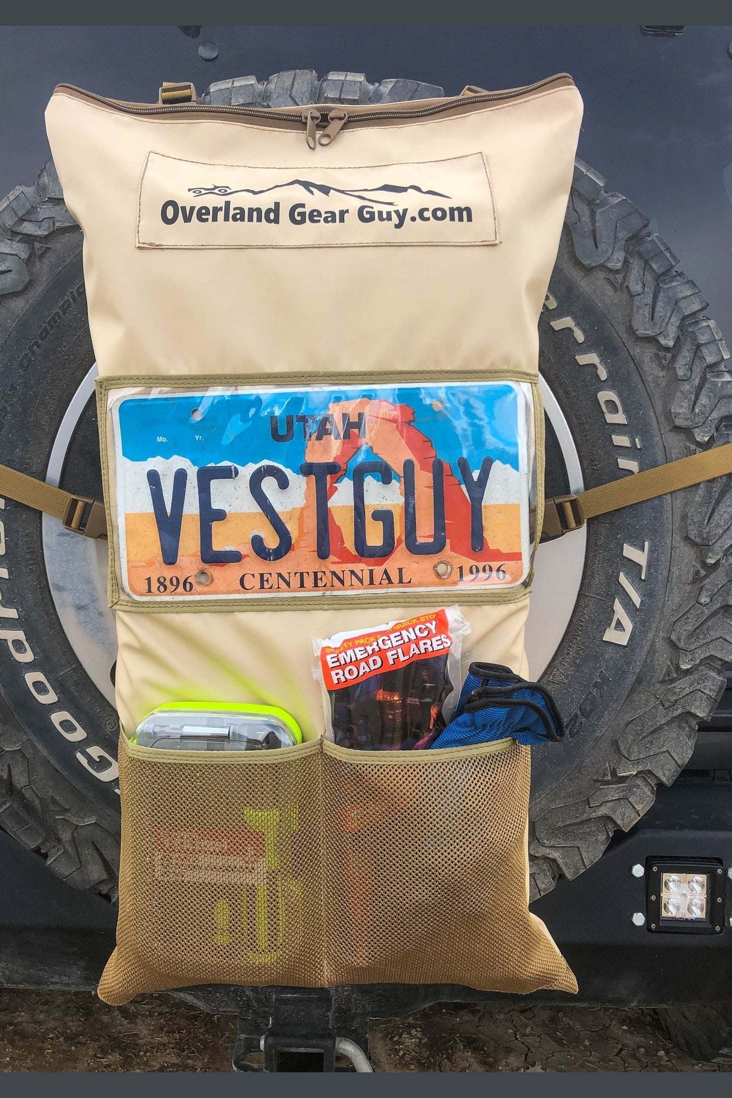 Pack It Out Bag II - With Lic Plate Holder - Image 7