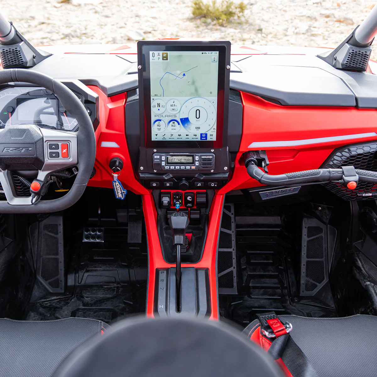 Polaris 2026 RZR Pro R Ultimate Radio Bracket - Image 4