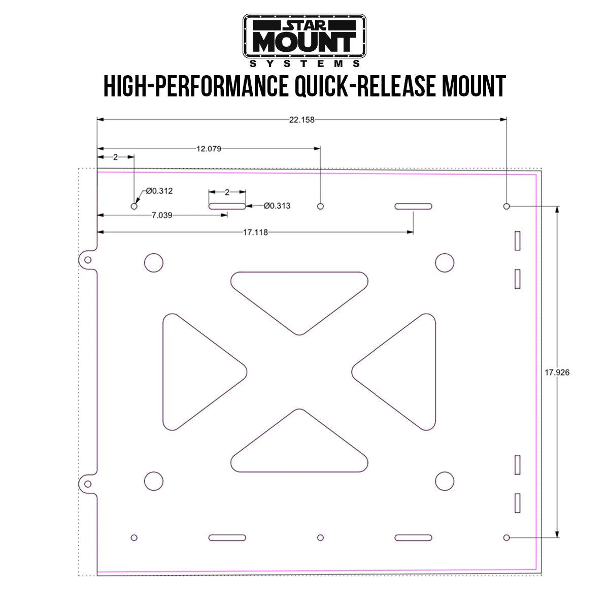 Quick-Release Mount-Starlink High Performance In-Motion - Image 12
